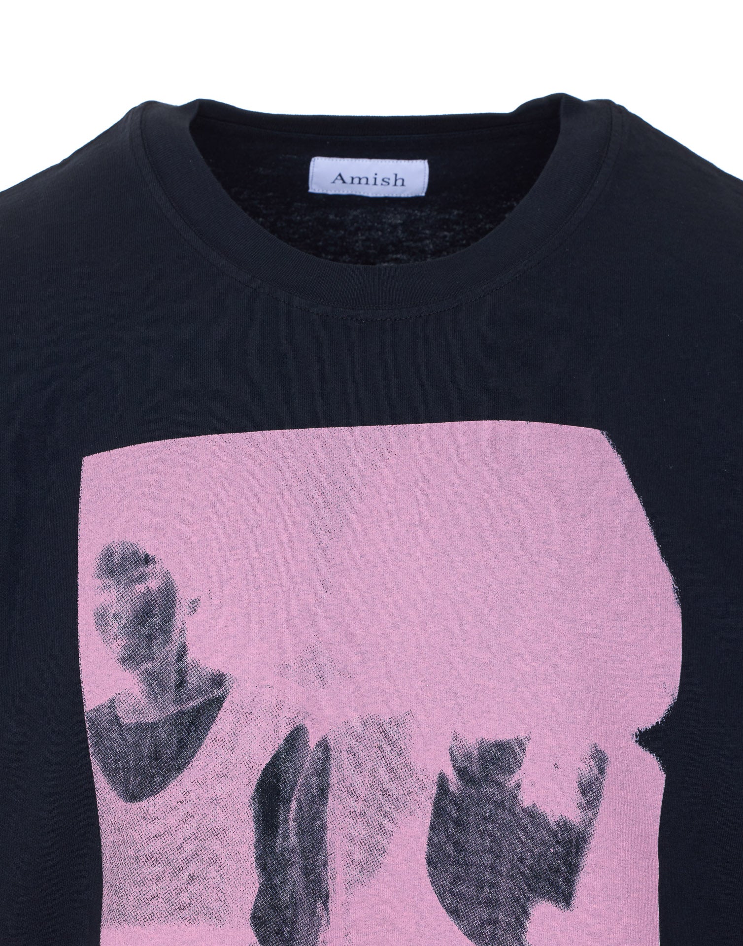 Camisetas e Polos Amish em Algodão Preto