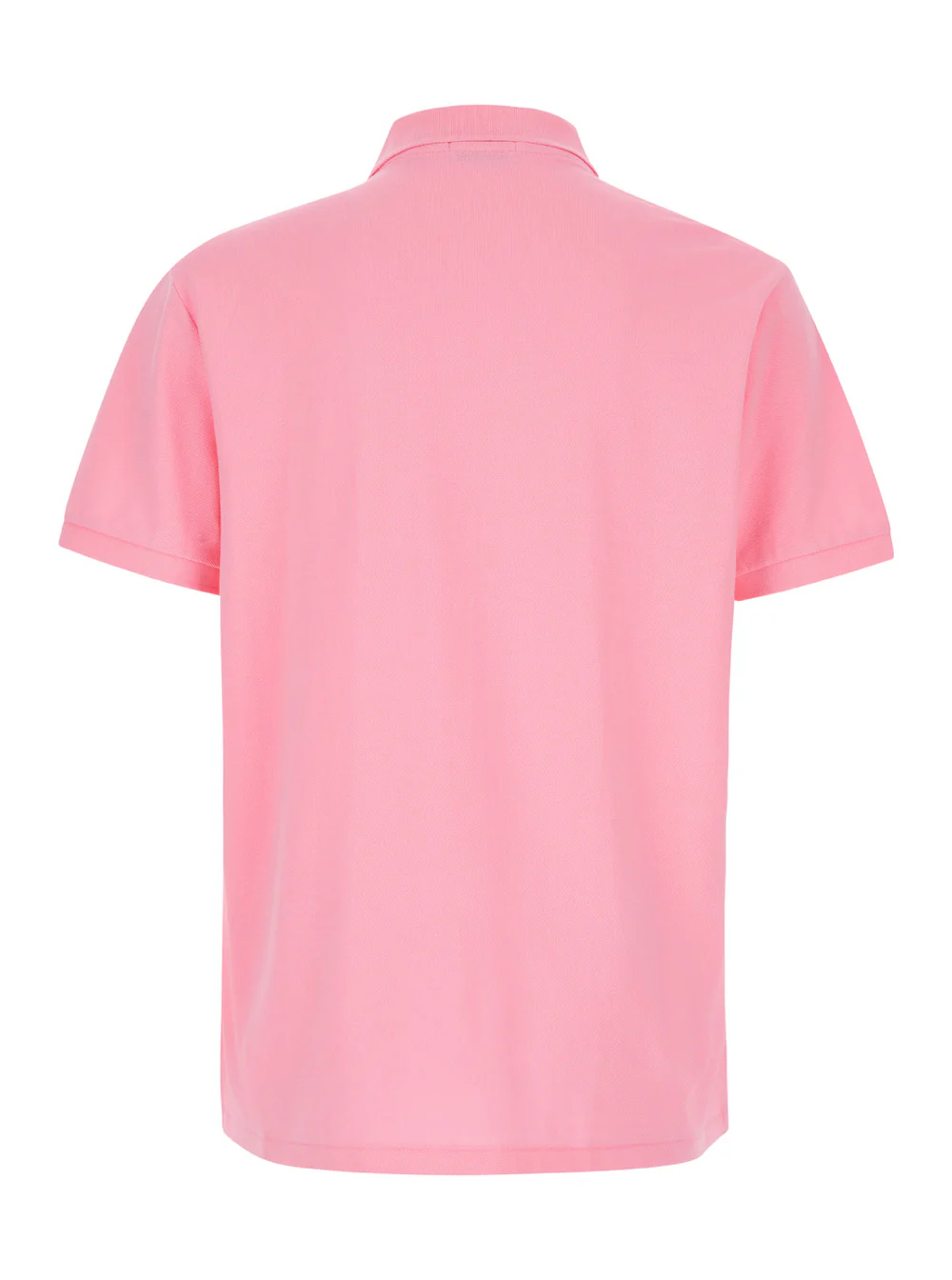 Camiseta Polo Ralph Lauren Personalizada em Rosa com Gola Clássica e Bordado de Cavalo na Frente em Algodão para Homens Camiseta Polo Ralph Lauren Personalizada em Rosa com Gola Clássica e Bordado de Cavalo na Frente em Algodão para Homens