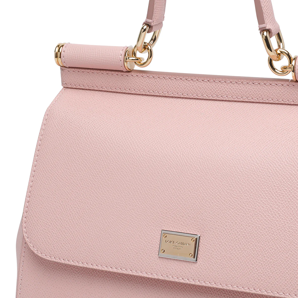 Bolsas Dolce & Gabbana Rosa Couro de Novilho