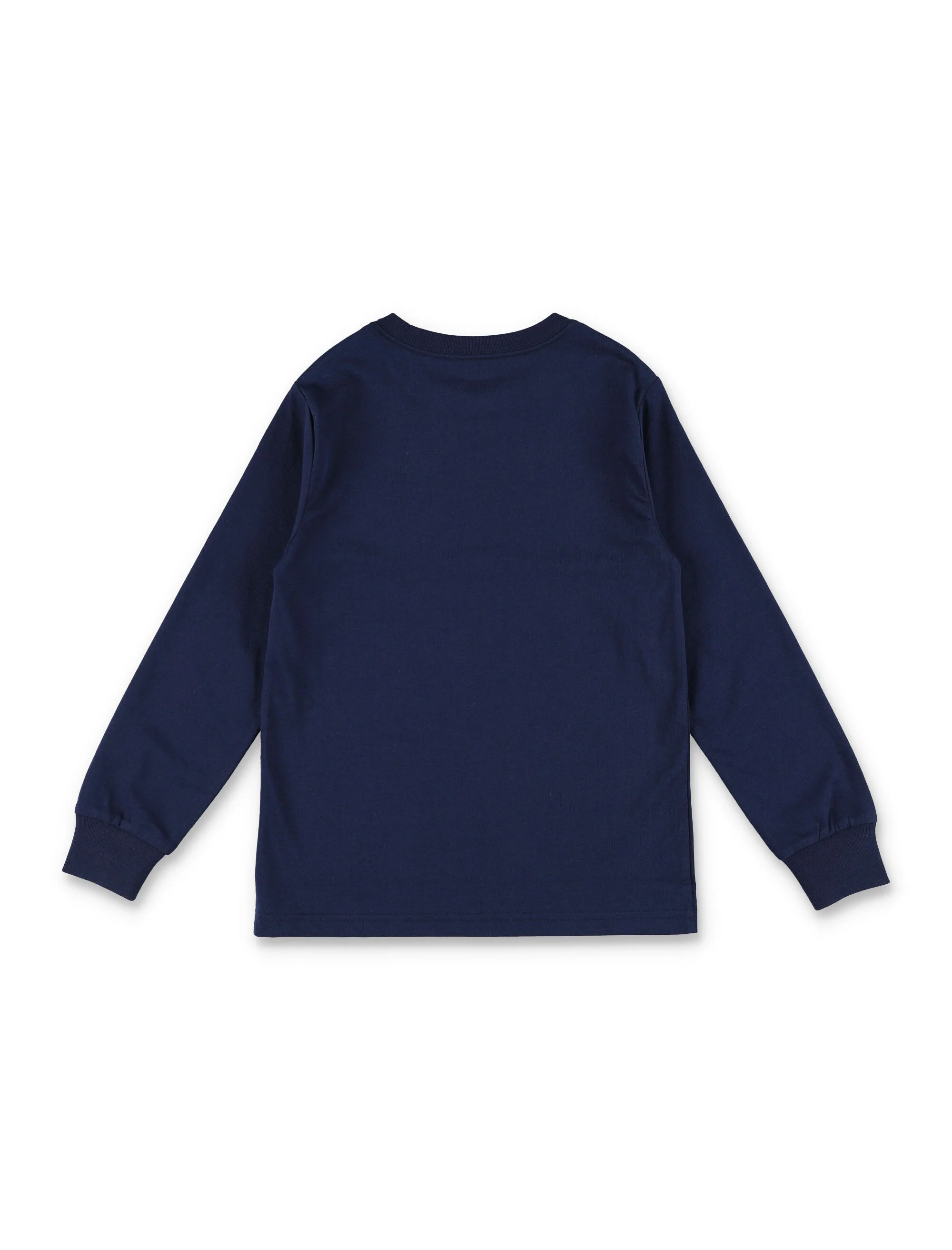 Camiseta de Manga Comprida de Algodão para Crianças Polo Ralph Lauren Azul