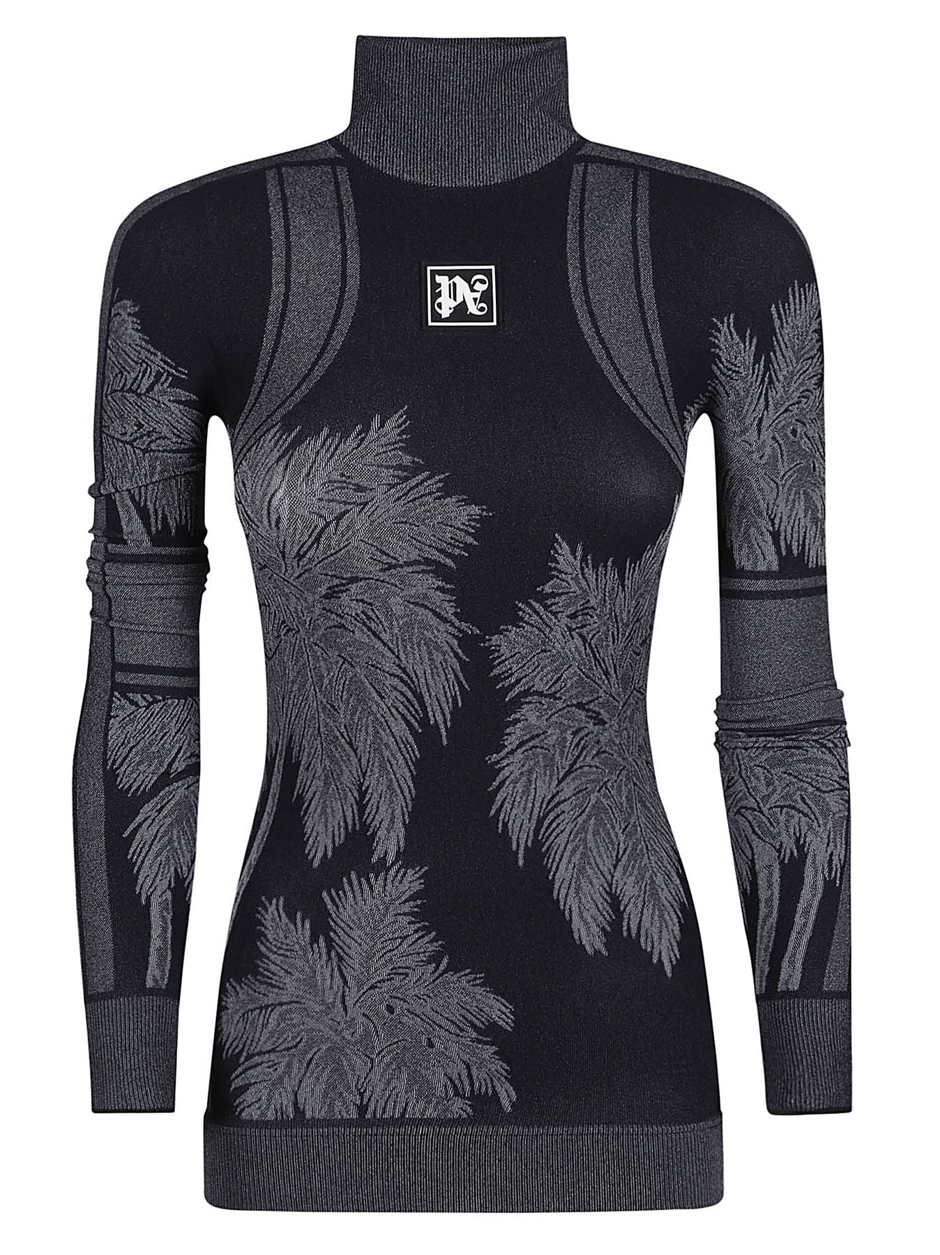 Palm Angels PWVB005R24FAB0011001 Preto Malha