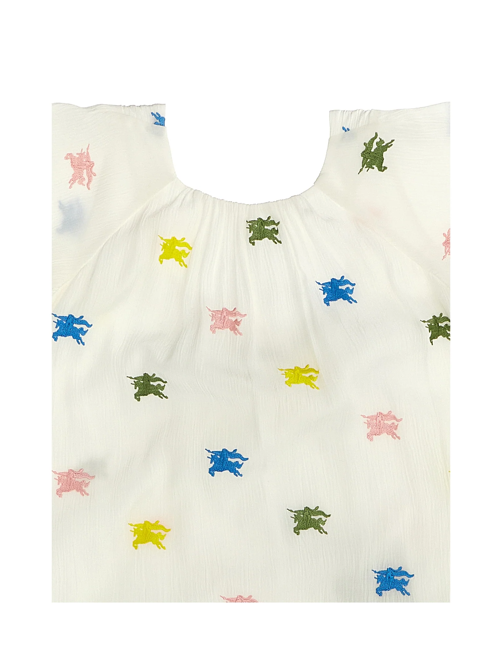 Vestido Burberry Danalee Multicolor Cupro