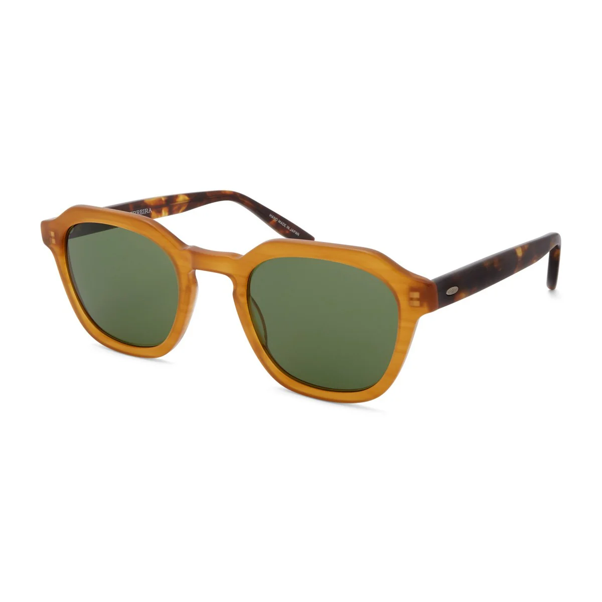 Óculos de Sol Barton Perreira Bp40002i Tucker Ocre Amarelo Acetato