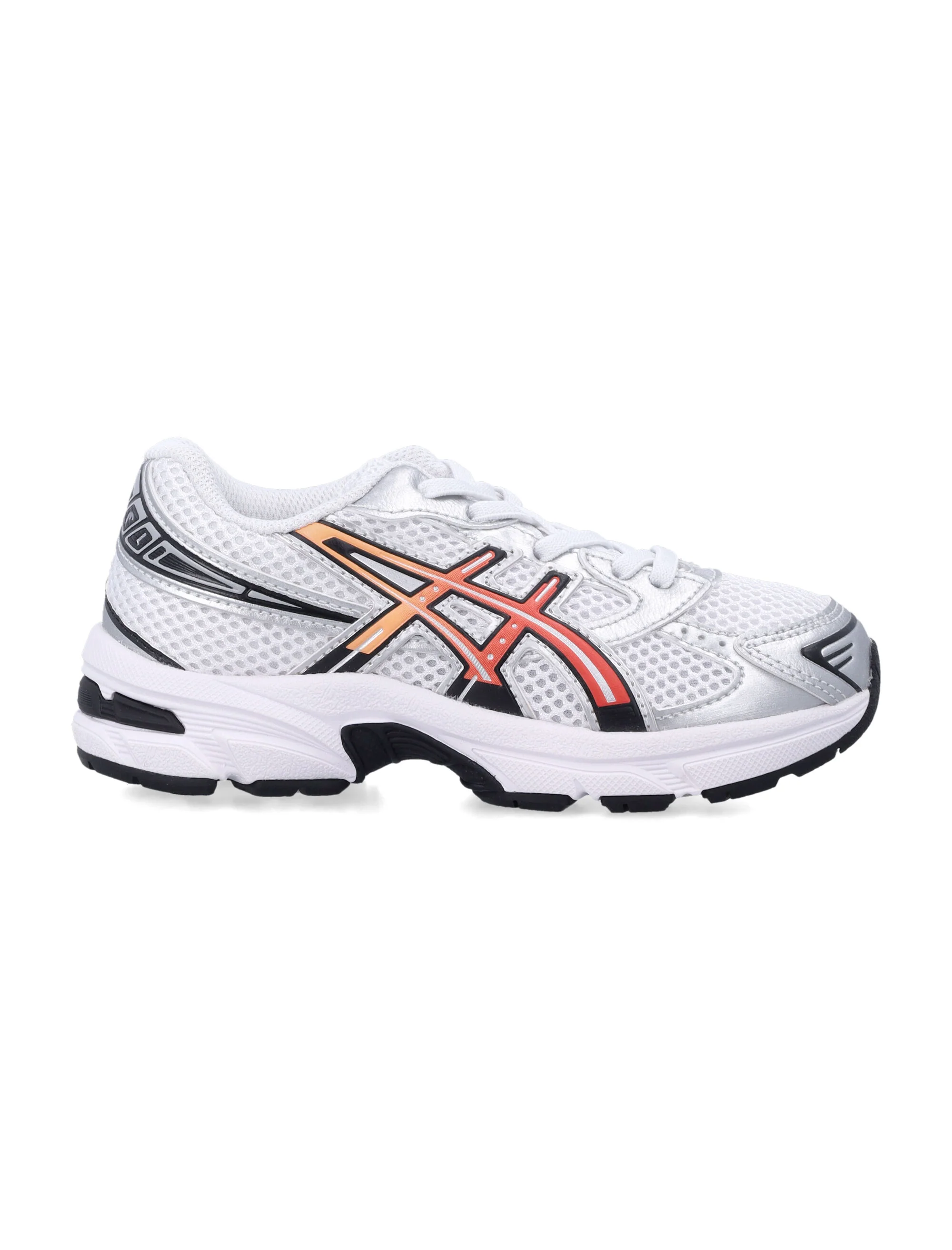 Sapatilhas Asics Gel-1130 Ps Kids Branco/Vermelho Snapper Sola Sintética