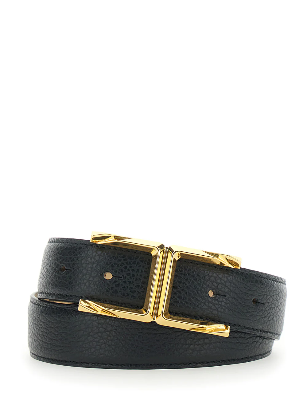 Cinto Elisabetta Franchi Ct88s62e2110 com Detalhes Metálicos Preto Feminino