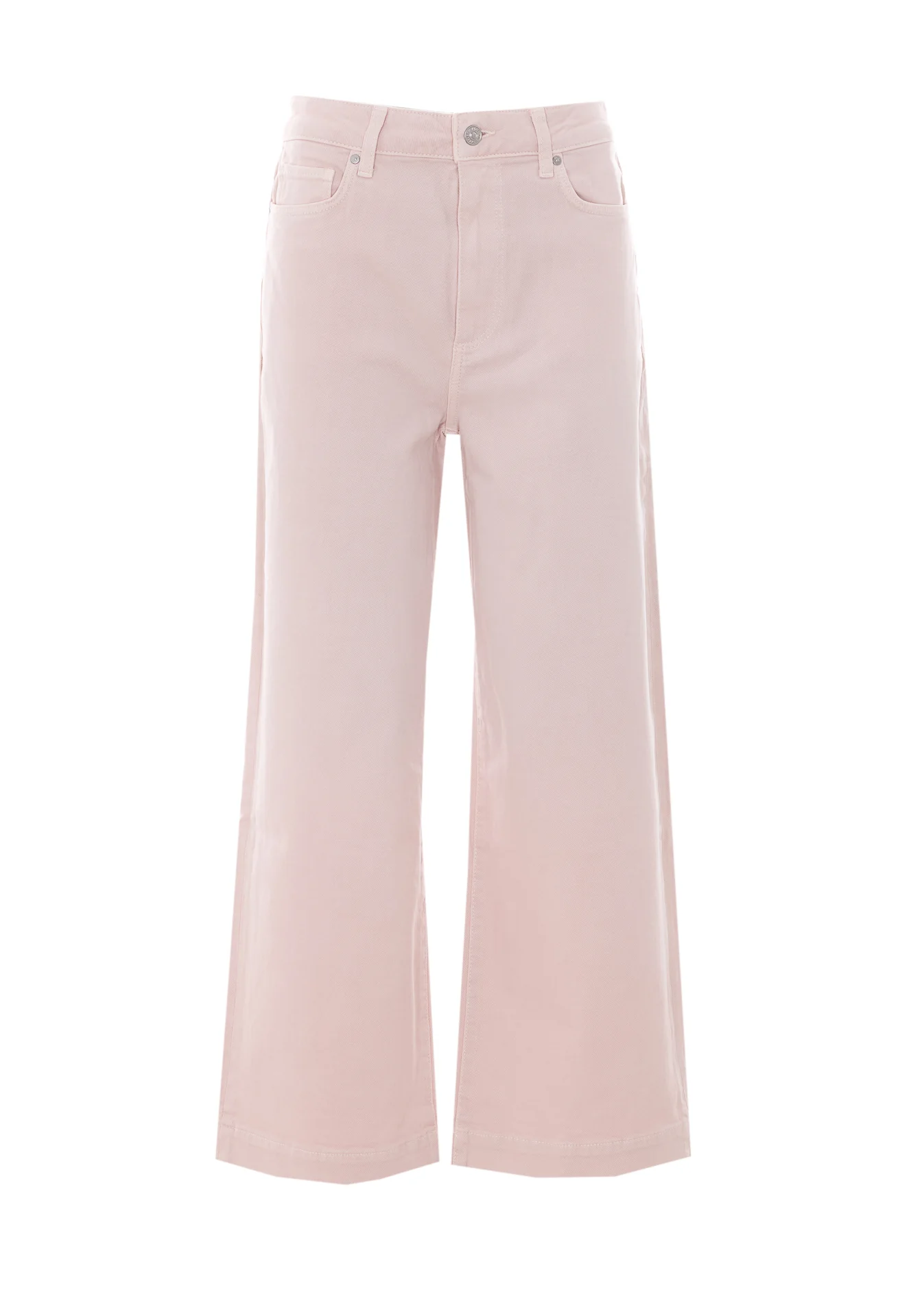 Calças Paige em Algodão Rosa