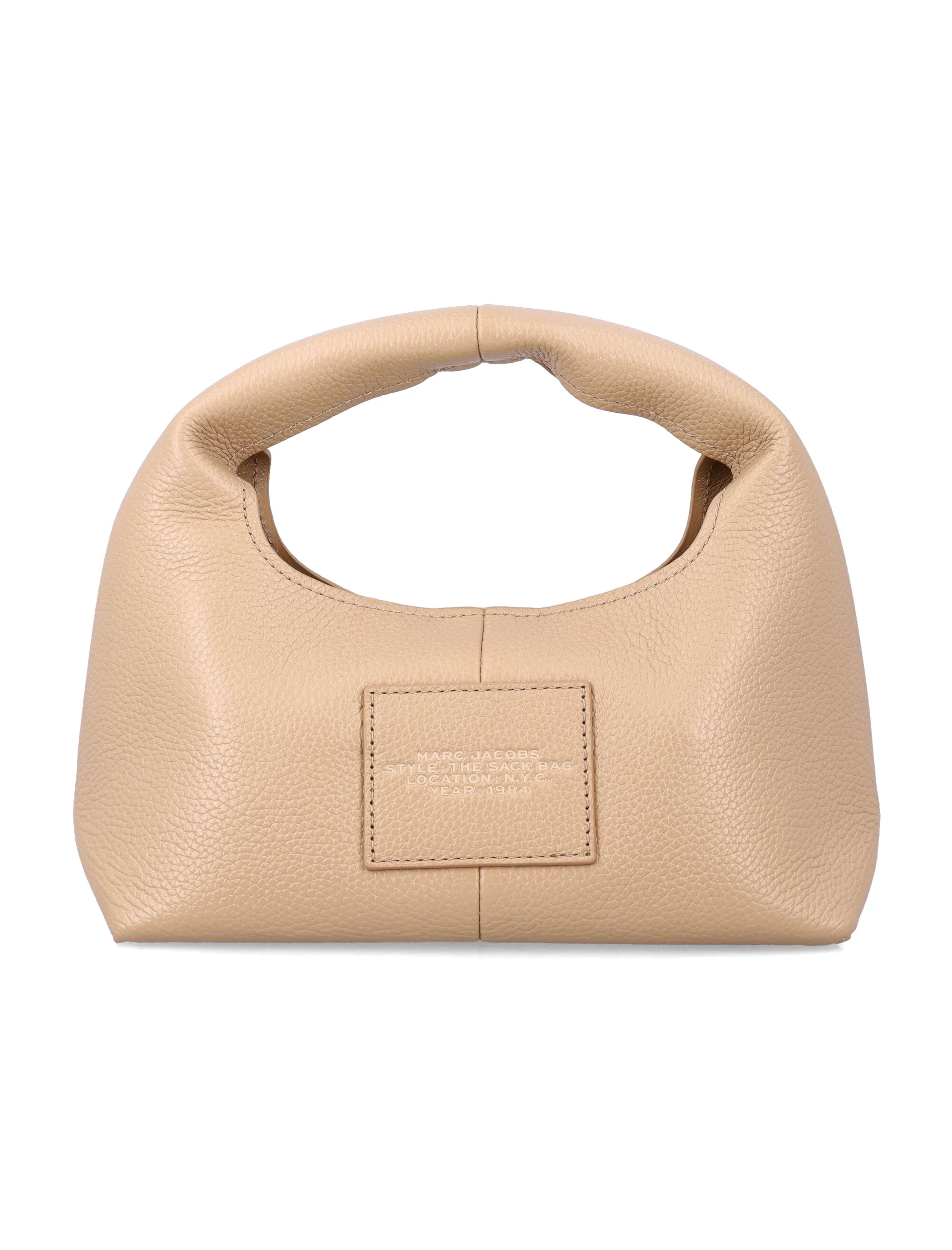 A bolsa mini saco Marc Jacobs Camel Cow Leather Tote