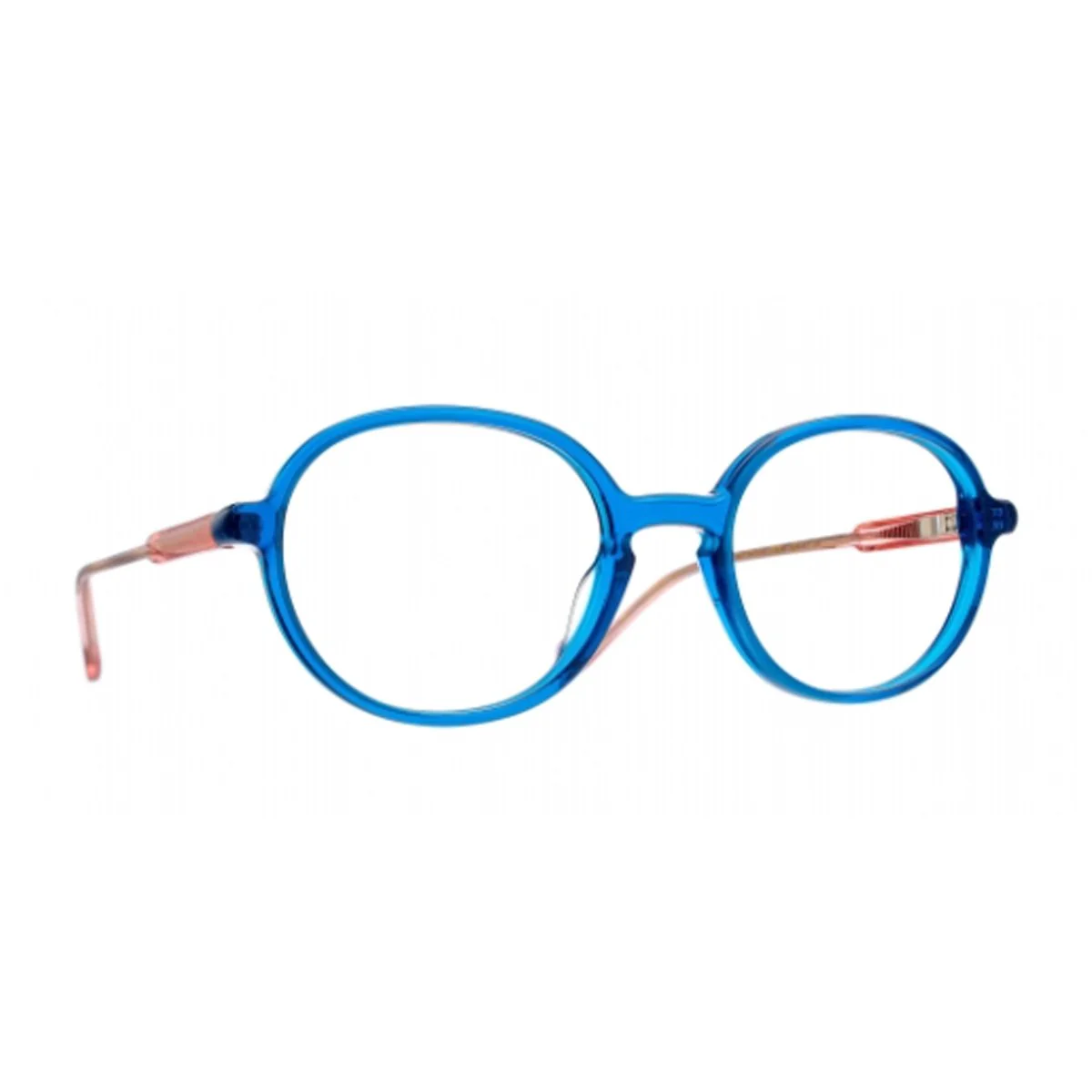 Caroline Abram 70 Blue Celluloide Óculos de Grau