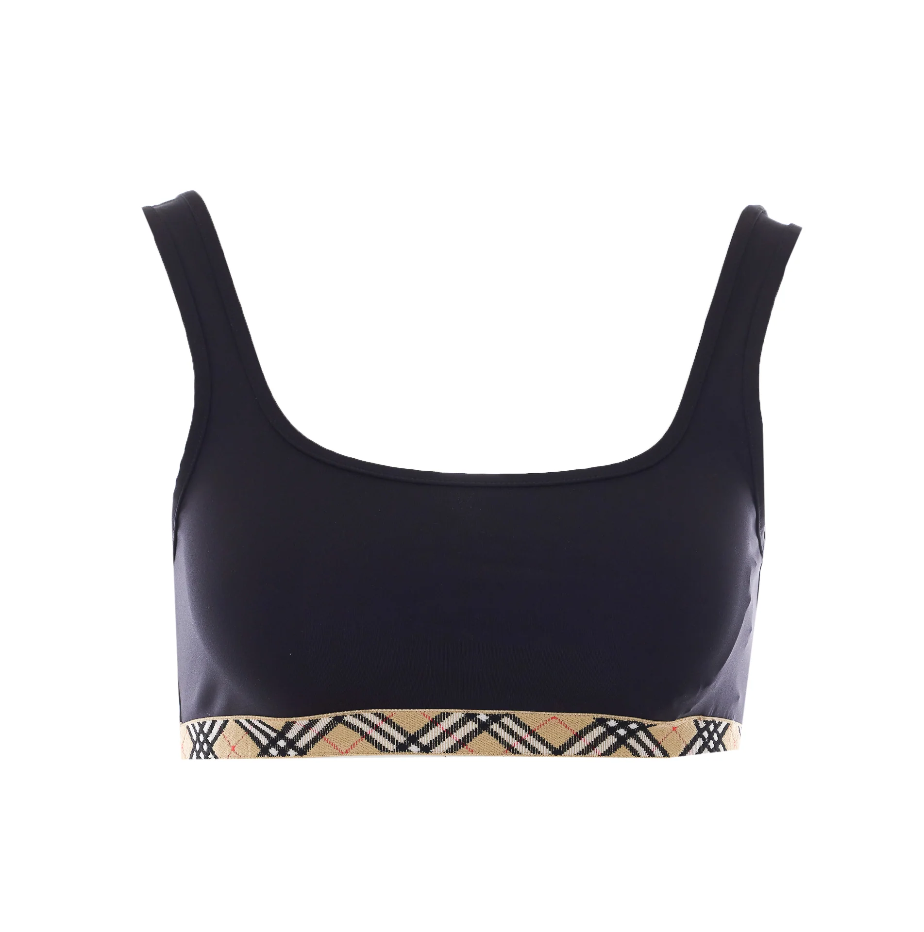 Burberry Top Preto Poliamida Burberry Top Preto Poliamida