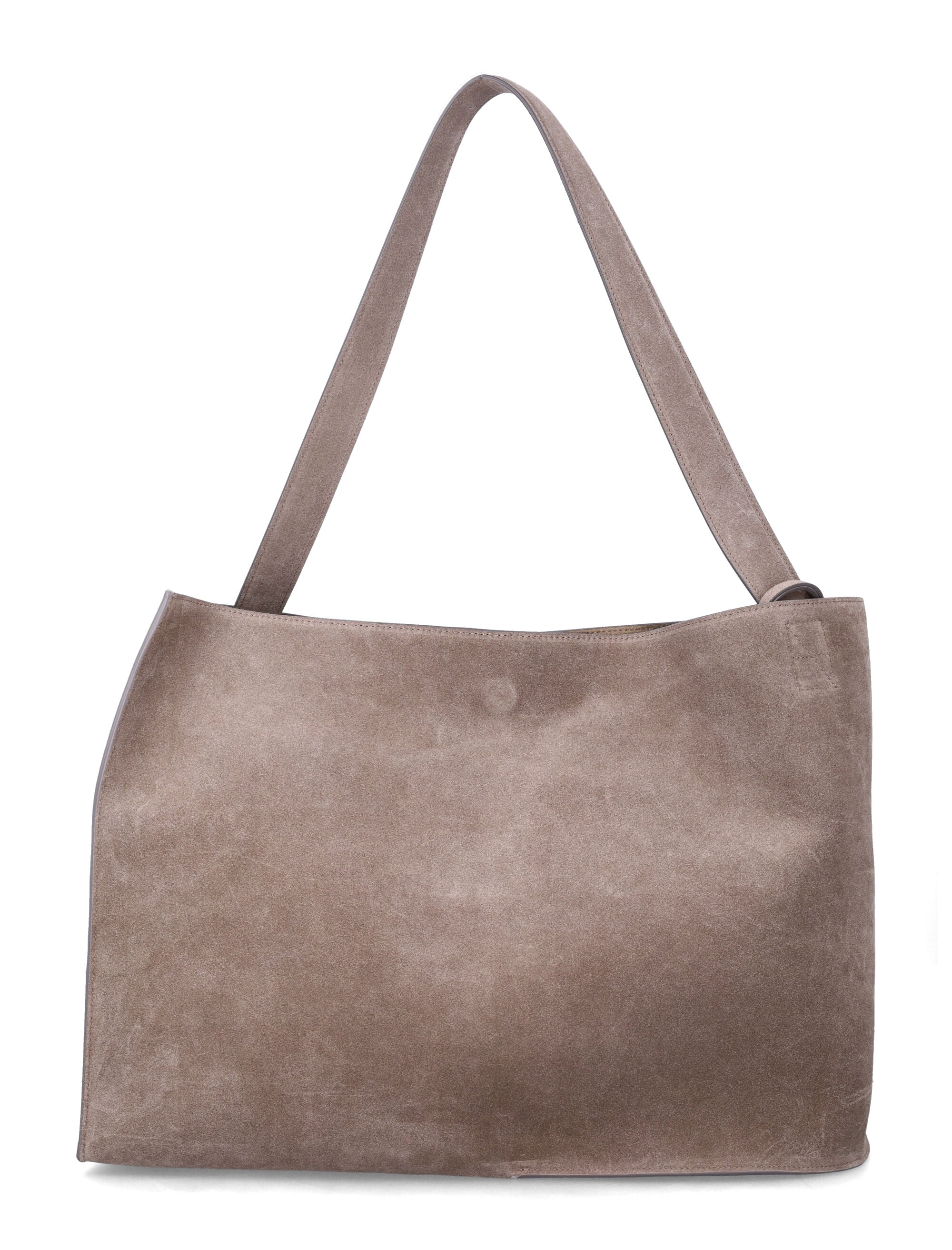 Bolsa Tote de Couro de Vitela Argila em Camurça Studio Nicholson Doublet