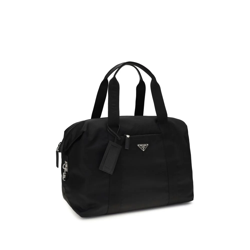 Mala de Viagem e Bagagem em Poliamida Reciclada Preto Prada