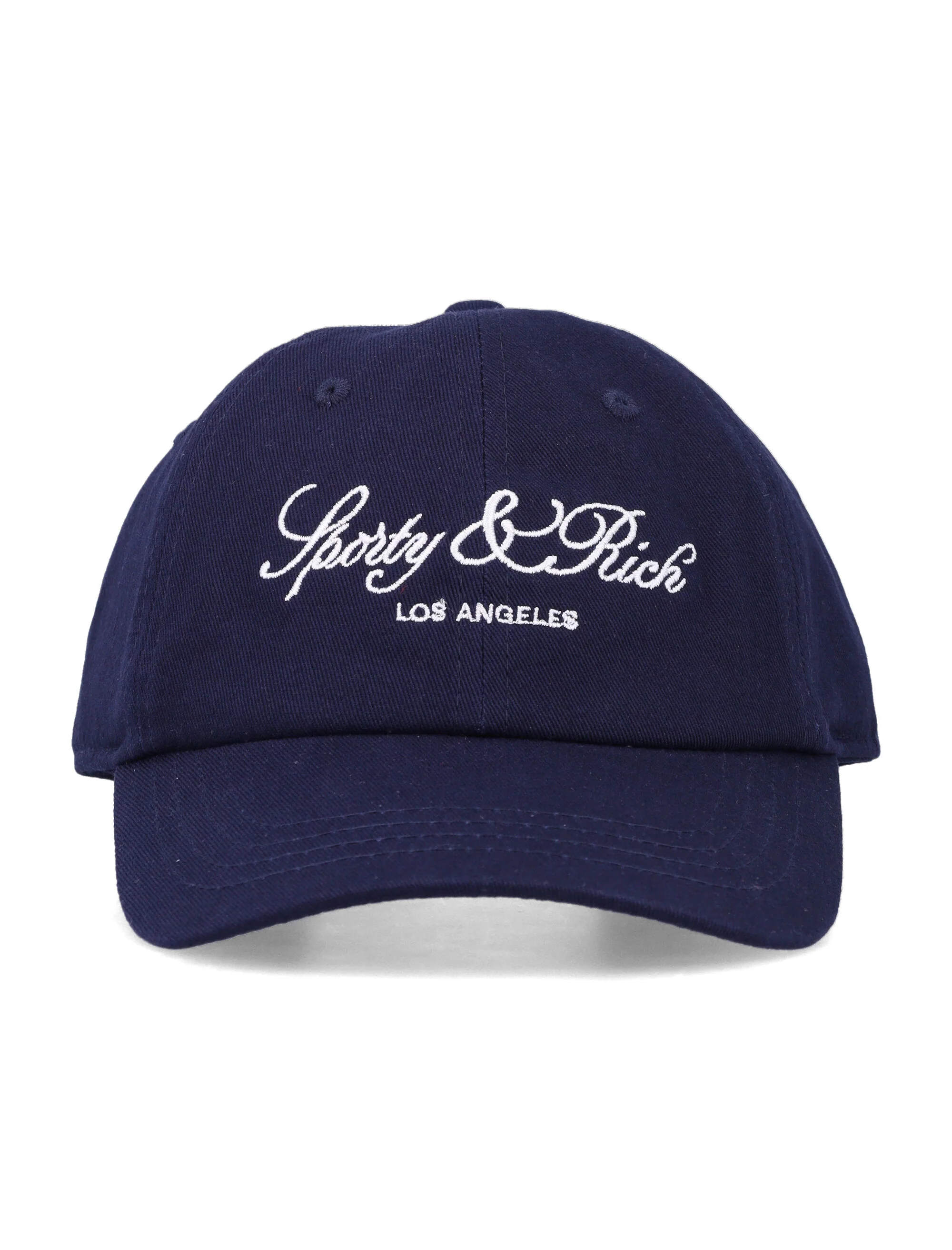 Sporty & Rich Vendome La Kids Cap Chapéu de Algodão Azul-Marinho Escuro