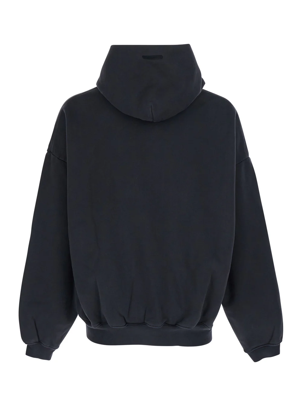 Moleton Fear Of God Hoodie Campus 90s Essentials - Preto Com Bolsa De Canguru E Mangas Compridas Em Algodão Para Homens