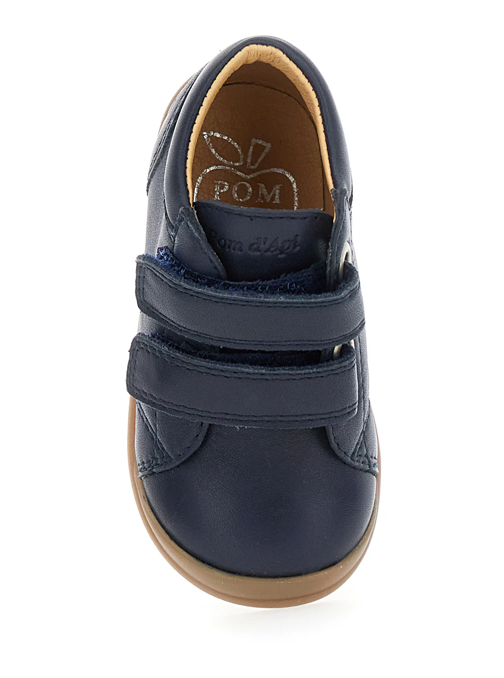 Sapatilha Pom D'Api Kids Azul com Logotipo Impresso na Lingueta em Borracha Menino Blu