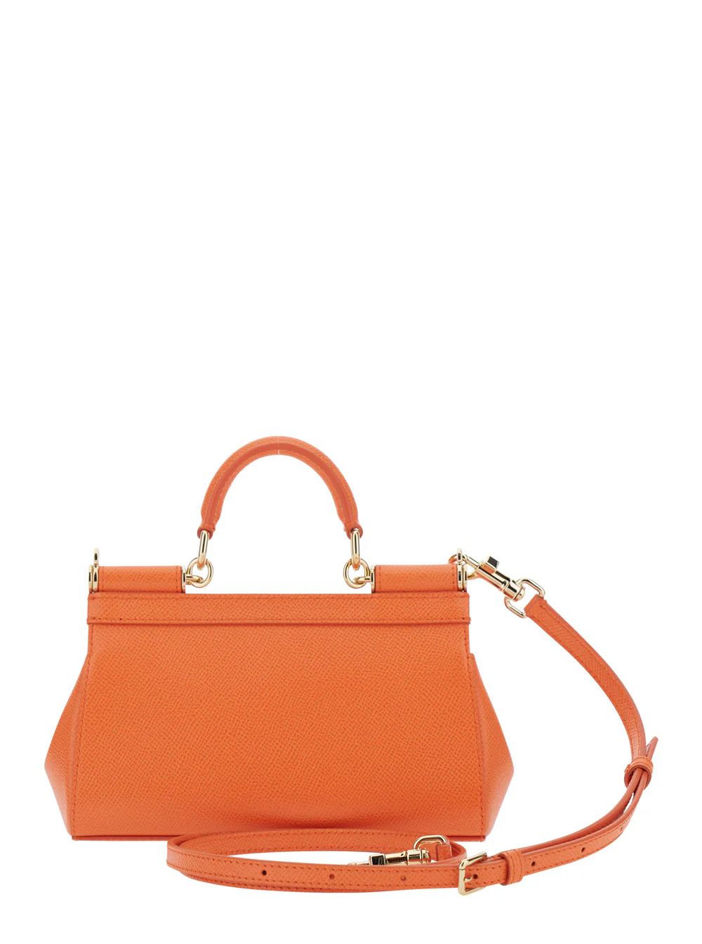 Bolsas de Mão Pequenas Laranja Dolce & Gabbana Sicília
