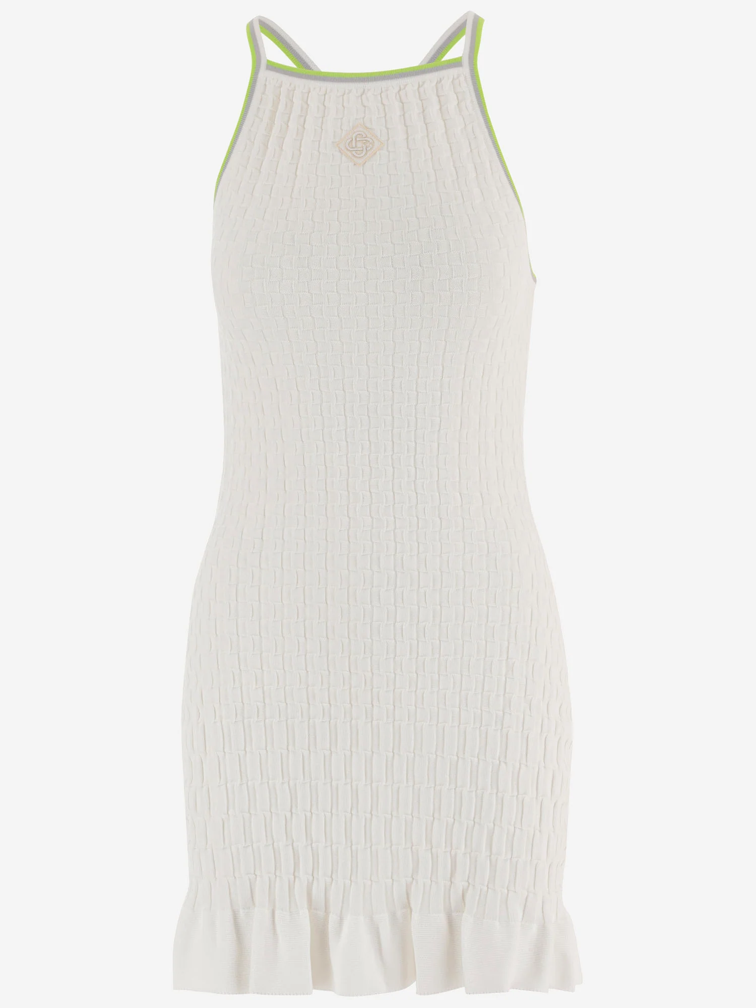 Vestidos Casablanca Branco Viscose Poliamida