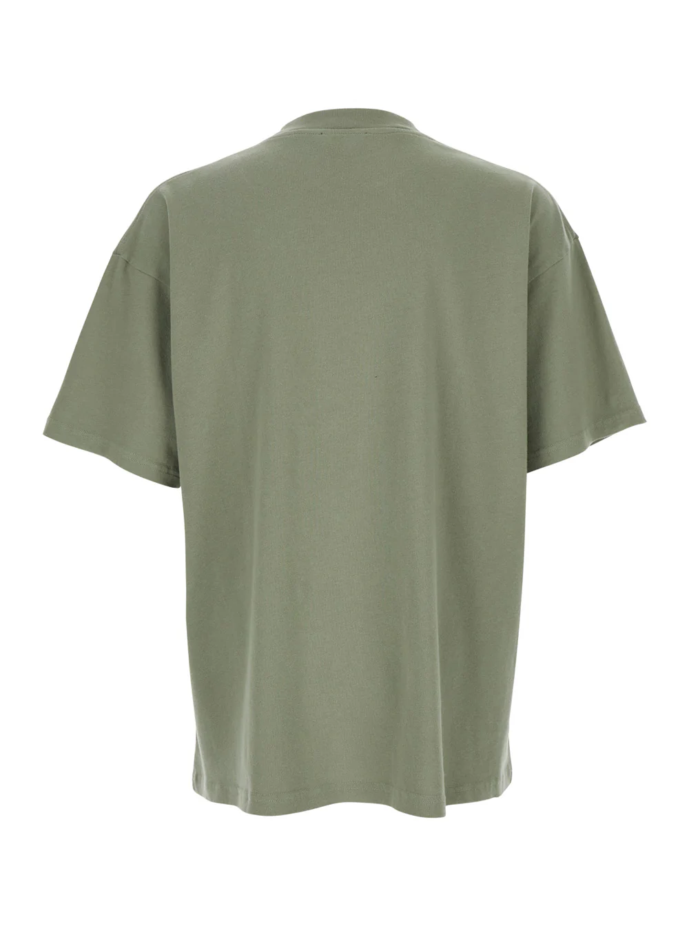 Camiseta Represent Thoroughbred com Estampa de Dóberman e Logotipo em Letras na Frente em Algodão Verde para Homens Camisetas Camisetas Polo