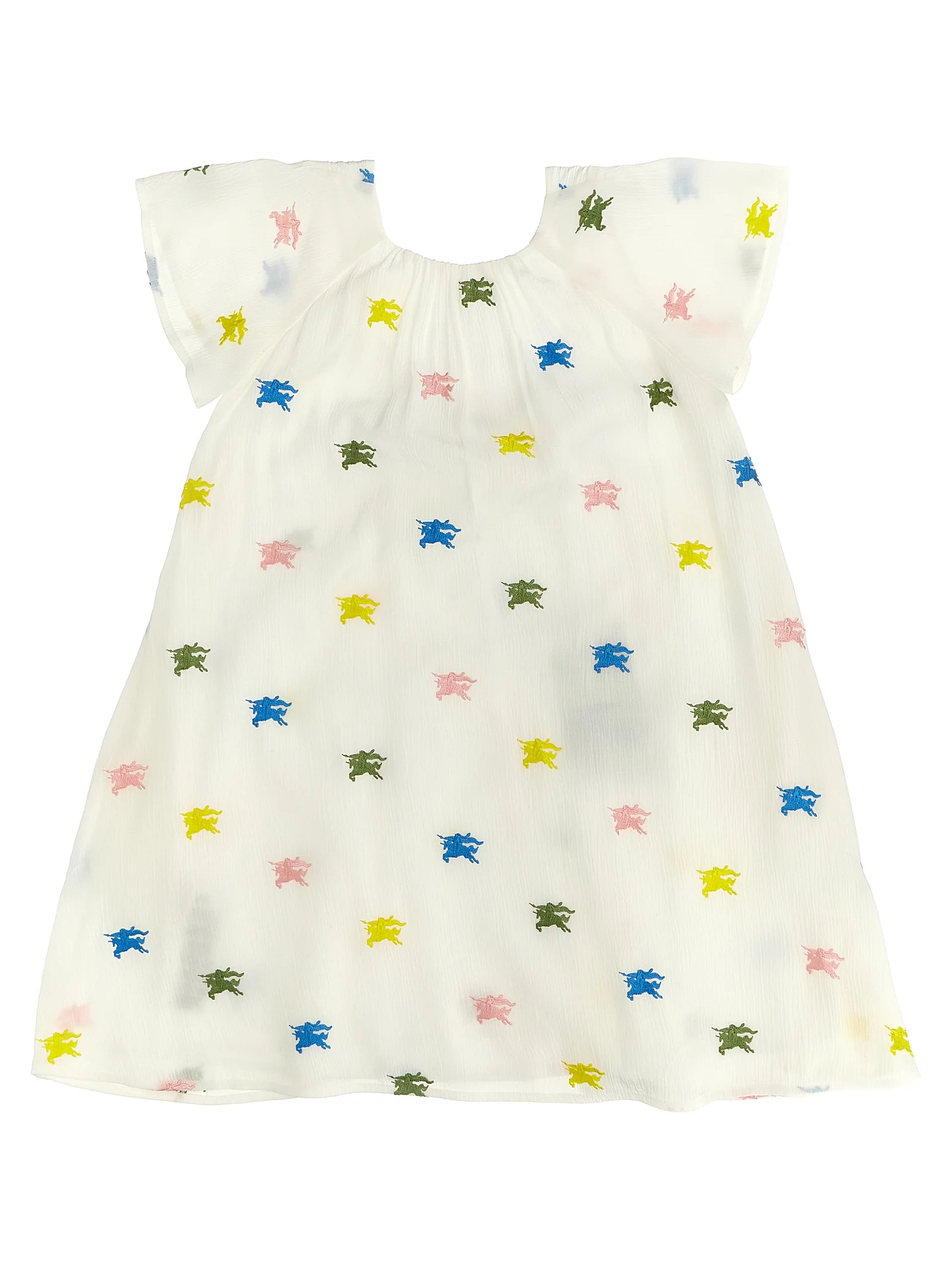 Vestido Burberry Danalee Multicolor Cupro