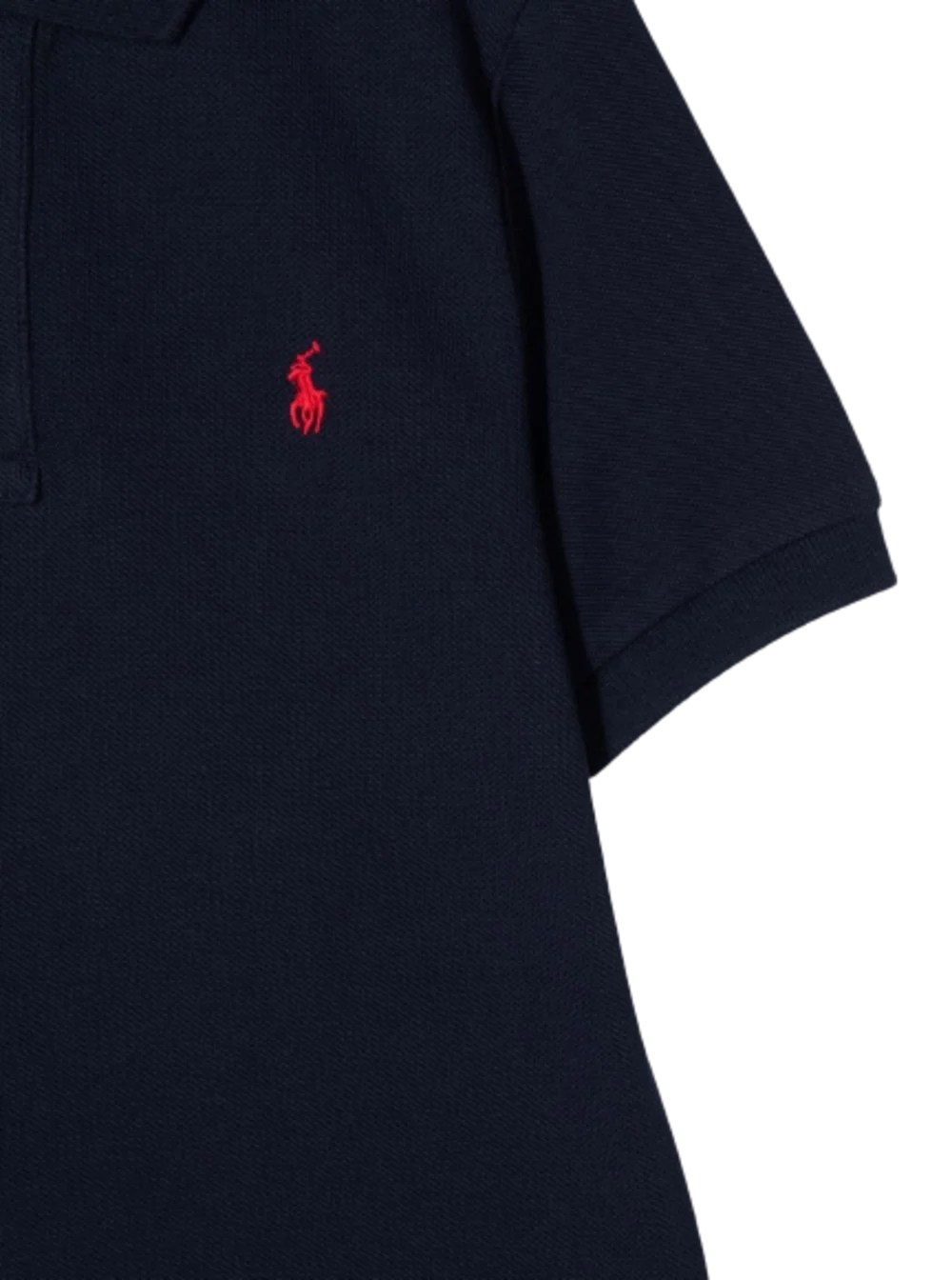 Camisa de Piquet de Algodão Azul para Meninos Polo Ralph Lauren Kids Azul Camisetas e