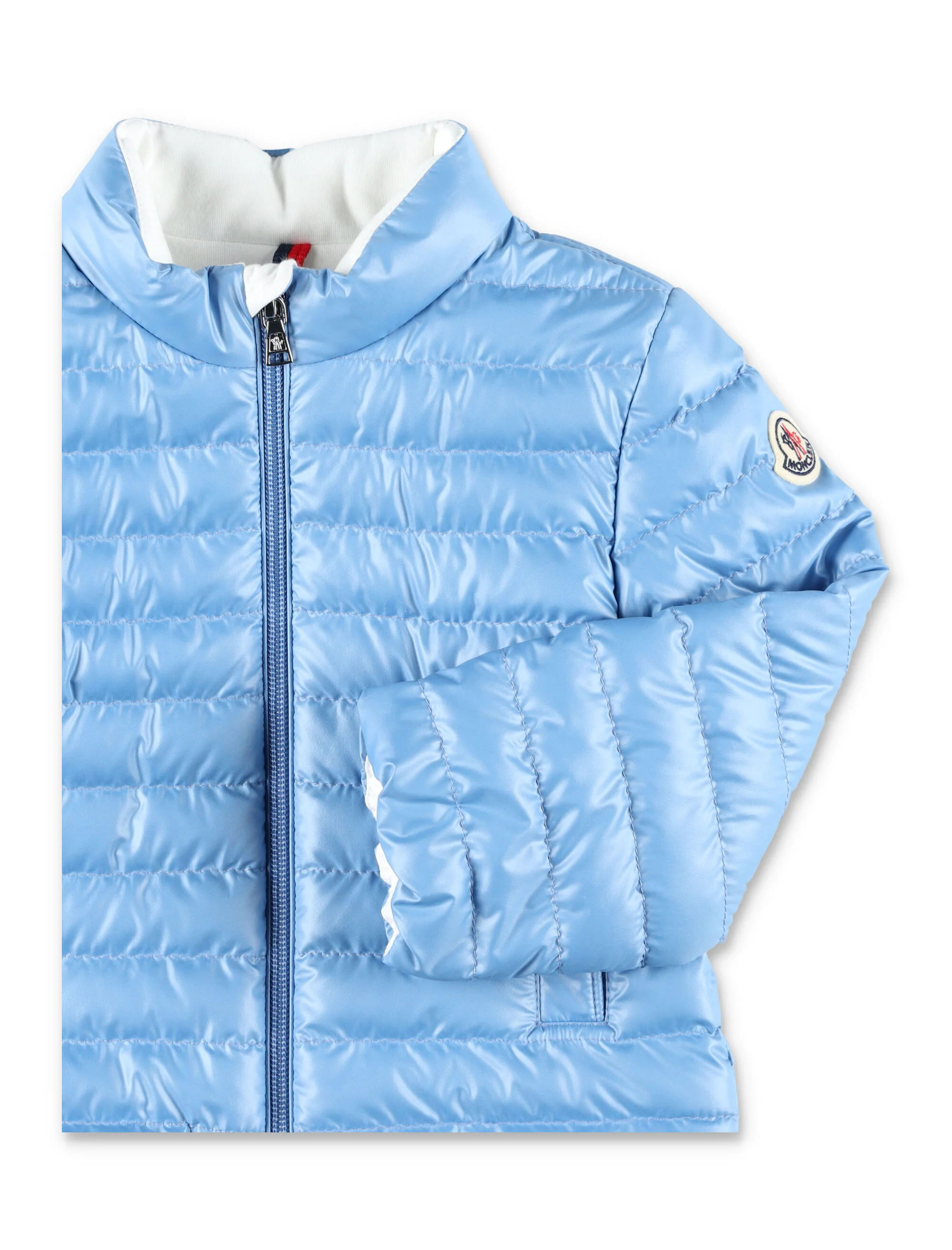 Jaqueta Moncler Kerem para bebê Azul Forro de Poliéster Forro de Penas