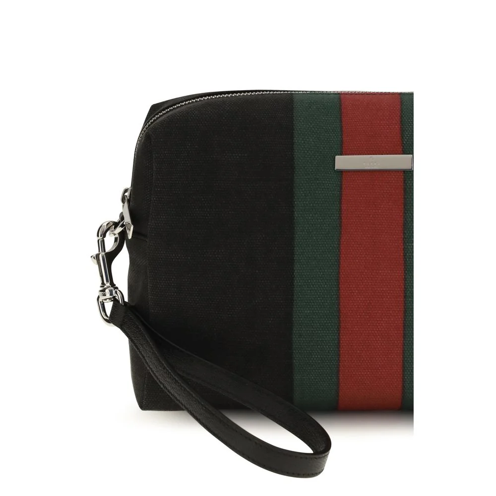 Bolsa de Algodão Preto Gucci