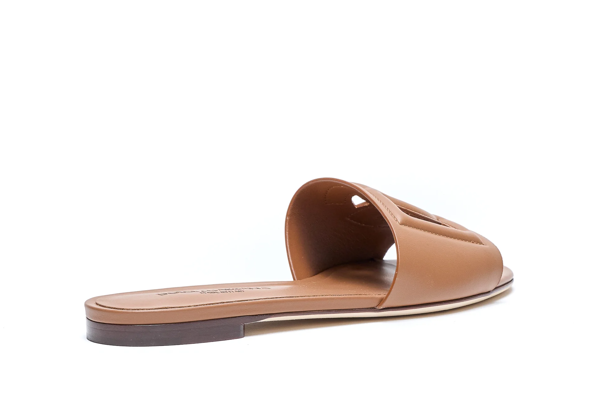 Sandalhas Dolce & Gabbana Marrom Couro Sandalhas Dolce & Gabbana Marrom Couro