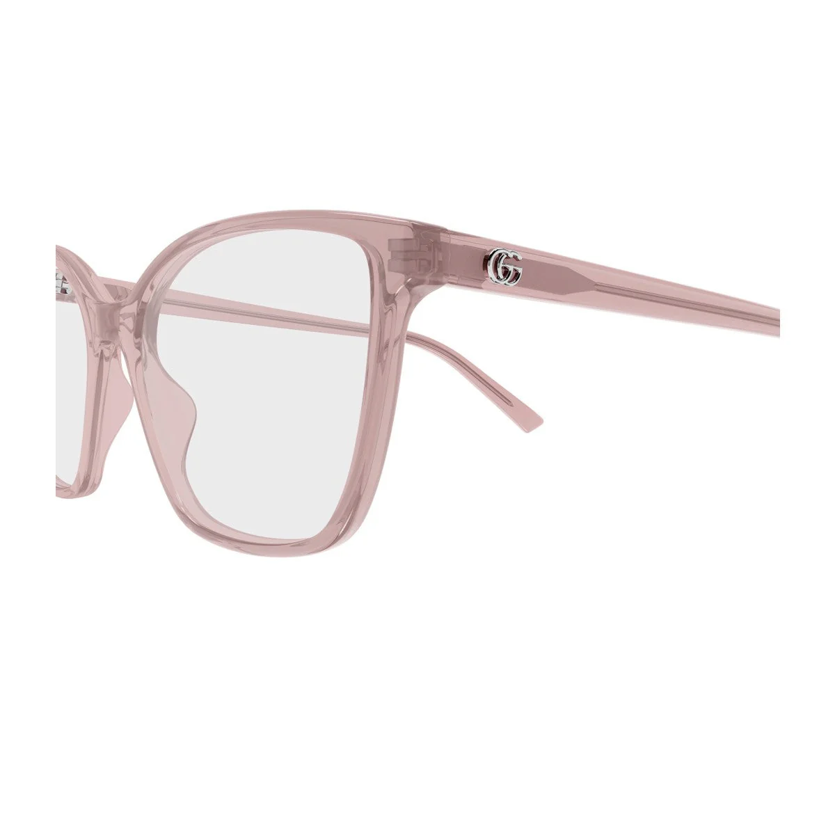 Óculos de Sol Gucci Gg1995o Linea Emblem Rosa Acetato Reciclado Óculos de Sol Gucci Gg1995o Linea Emblem Rosa Acetato Reciclado