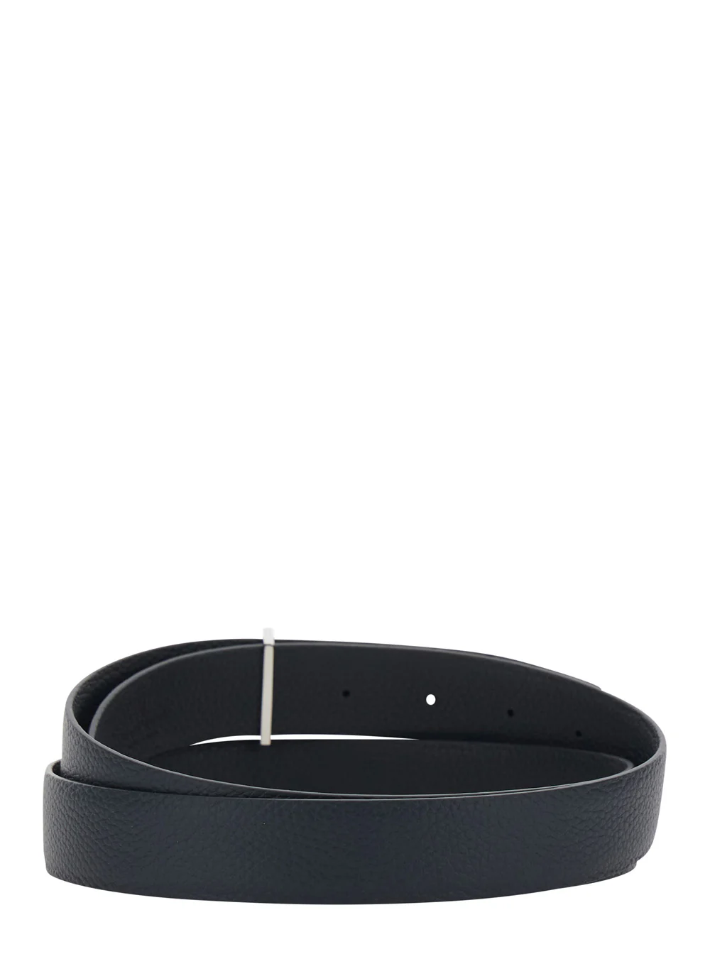 Cinto Tom Ford Azul com Fecho em Buckle T na Frente em Couro Grão para Homens Azul Cervo Cinto Tom Ford Azul com Fecho em Buckle T na Frente em Couro Grão para Homens Azul Cervo