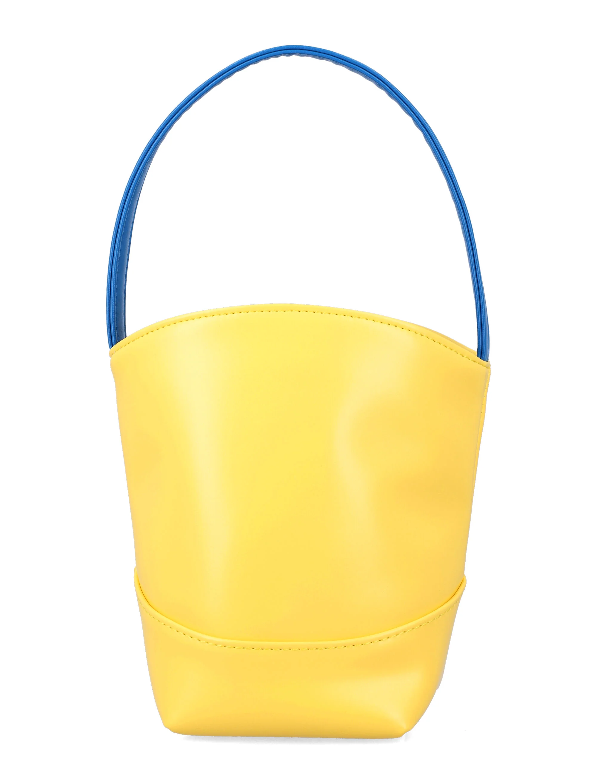 Marni Kids Bolsa de Cesta Amarela Forro de Poliéster Transporte