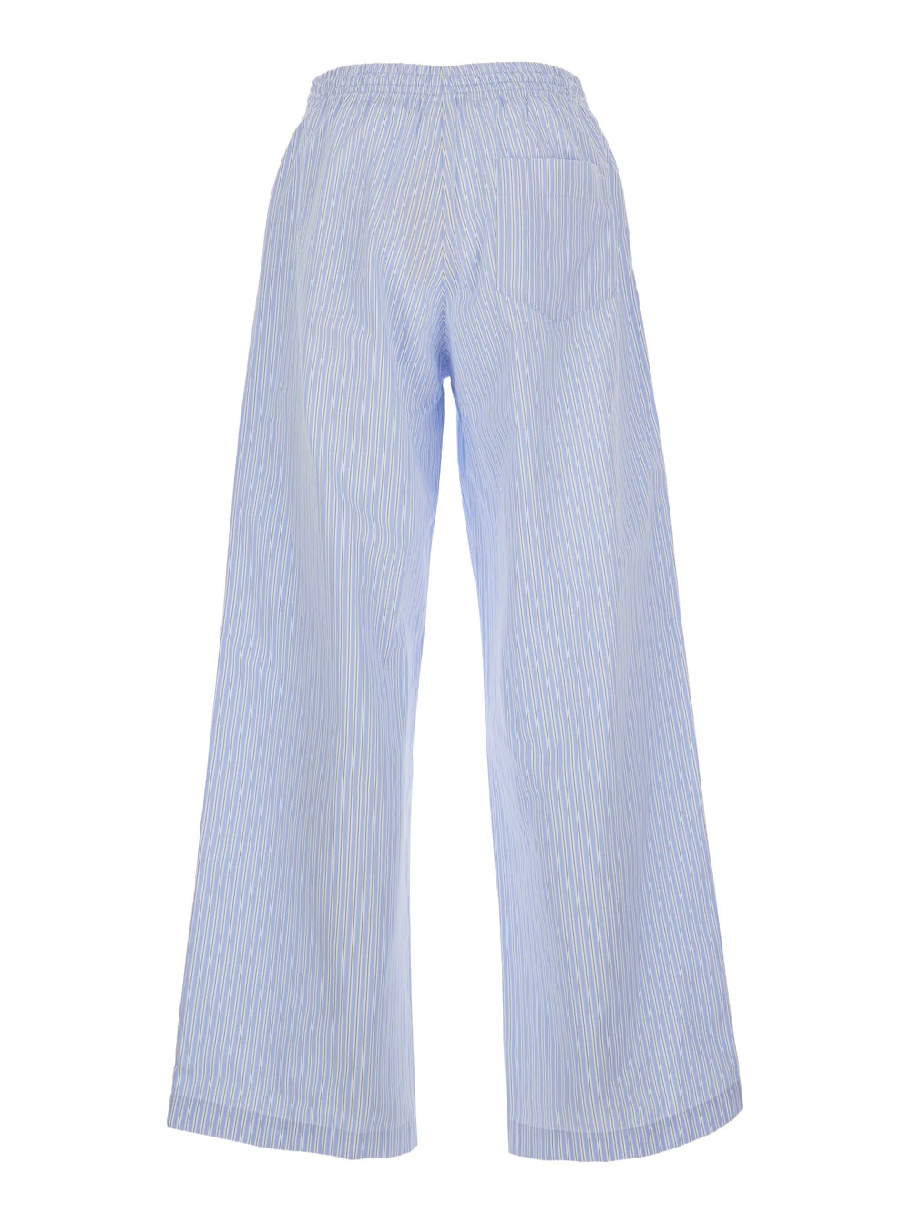 Calças A.P.C. Lou Azul Claro Com Bolsos Frontais E Calças De Homem De Algodão Com Elástico