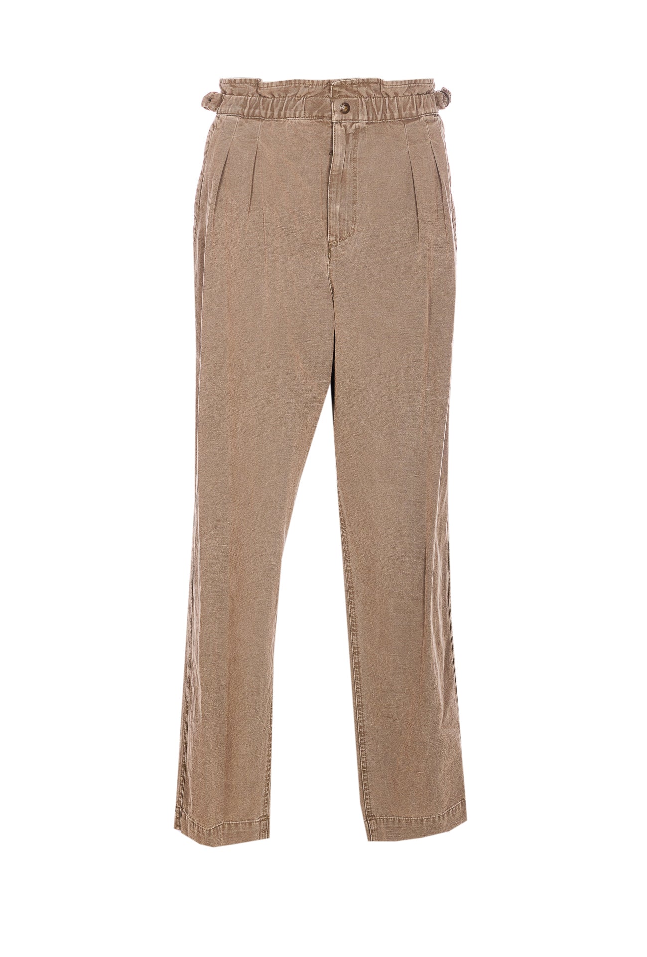 Calças Marrom de Algodão Isabel Marant Etoile Calças Marrom de Algodão Isabel Marant Etoile