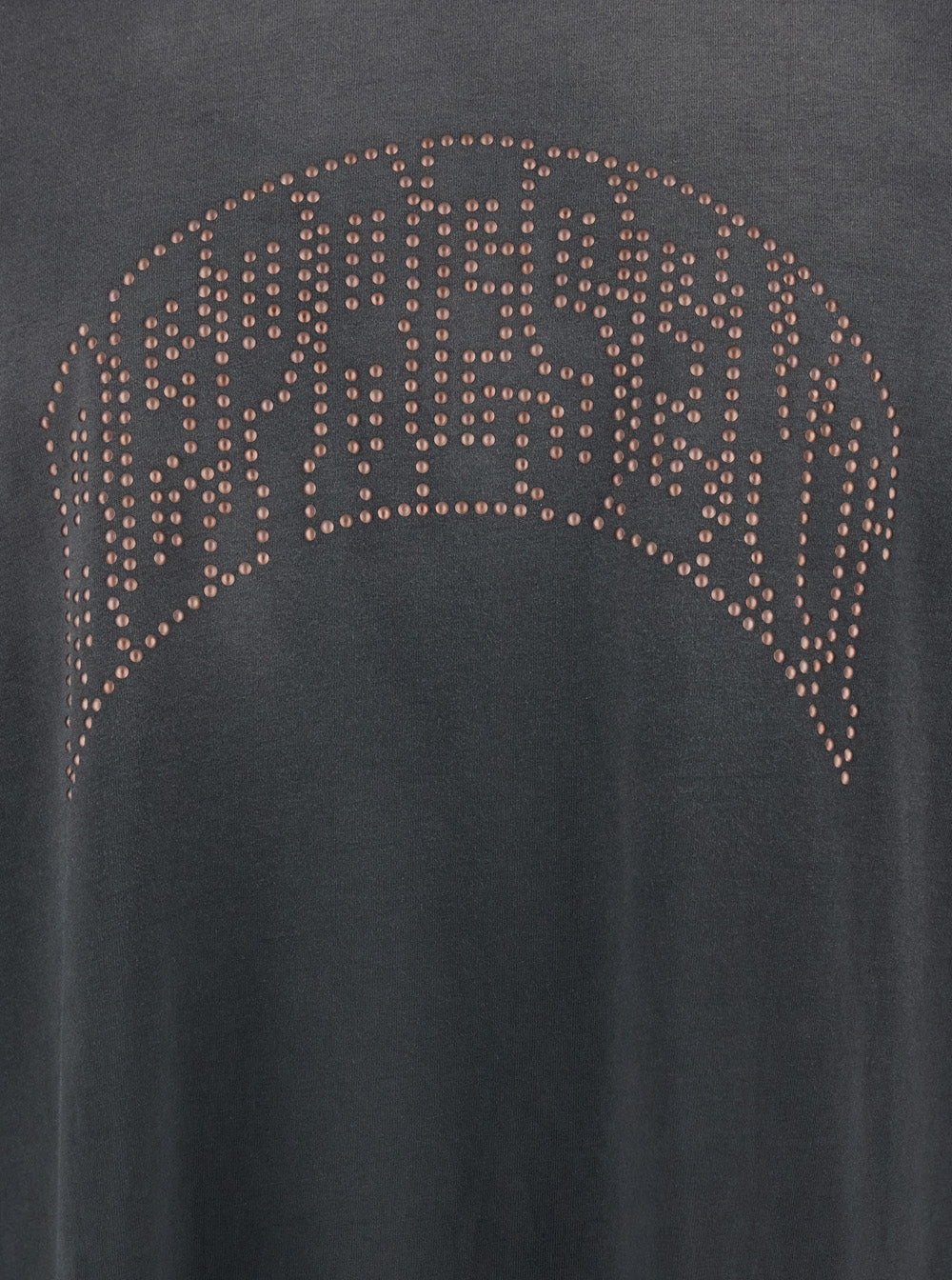 Camiseta Preta Represent com Letras de Logotipo na Frente e Efeito Desbotado para Homens Camisetas de Algodão Camisetas Polo