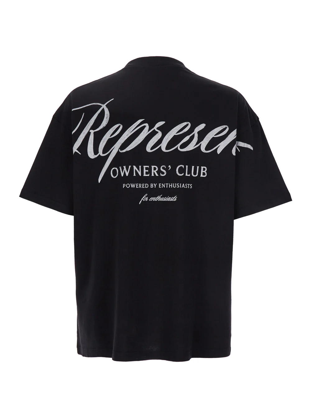 Camiseta Represent T-Shirt Owners Club Preto com Estampa Frontal e Traseira em Algodão para Camisetas Masculinas Camisetas Polo Camiseta Represent T-Shirt Owners Club Preto com Estampa Frontal e Traseira em Algodão para Camisetas Masculinas Camisetas Polo