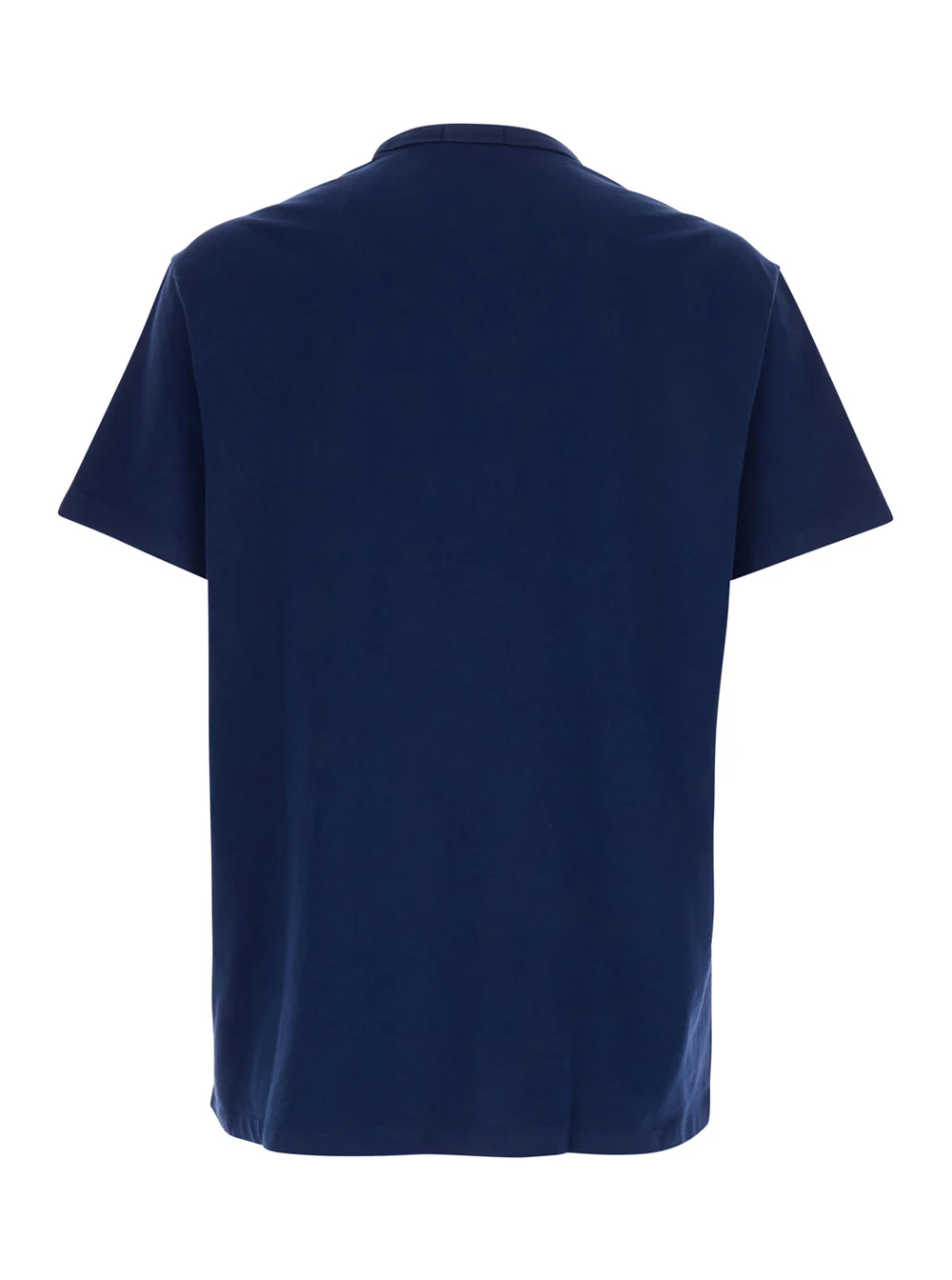 Camiseta Polo Ralph Lauren Clássica Azul com Gola Redonda e Bordado de Cavalo em Algodão para Homens Camisetas Azuis e Camisetas Polo Camiseta Polo Ralph Lauren Clássica Azul com Gola Redonda e Bordado de Cavalo em Algodão para Homens Camisetas Azuis e Camisetas Polo