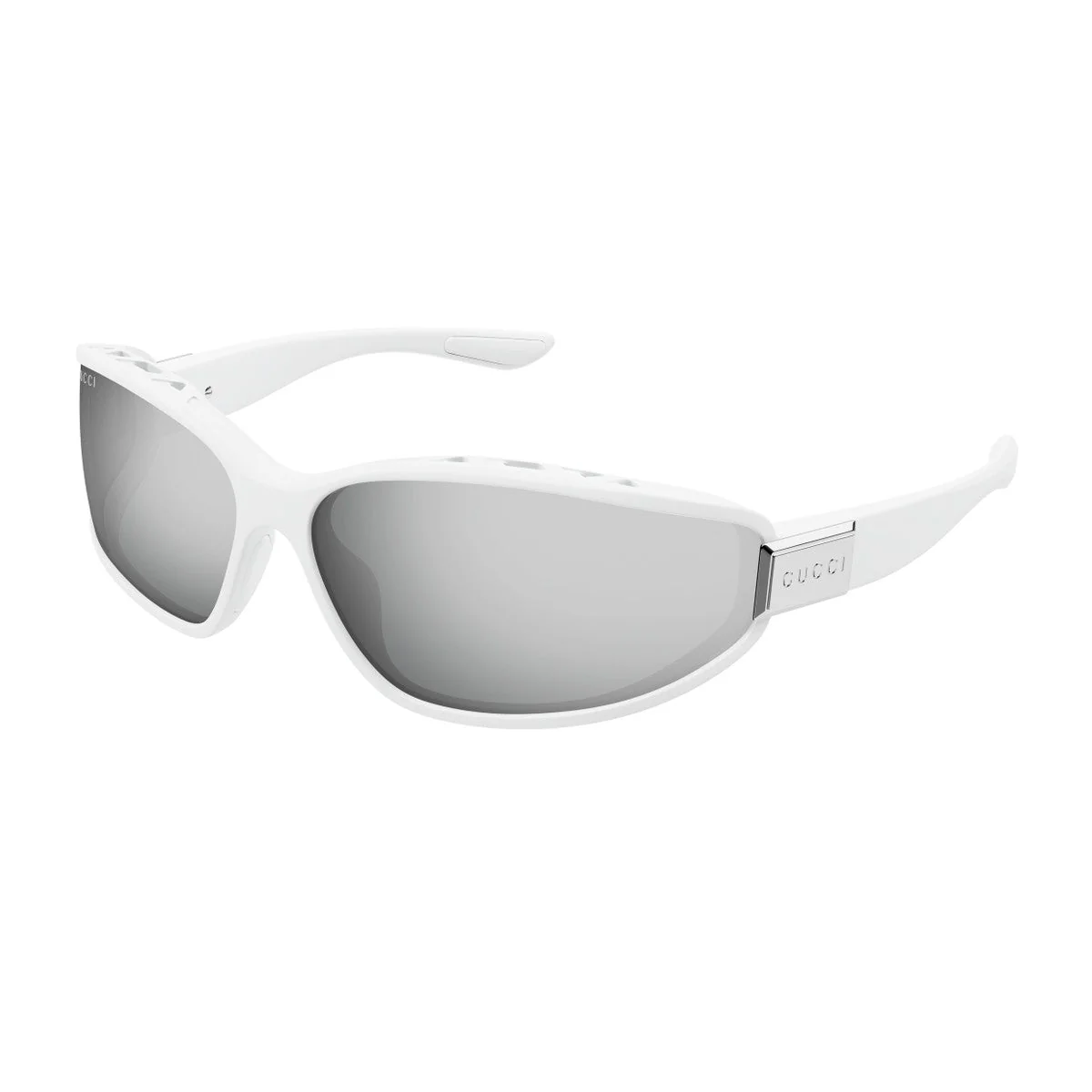 Óculos de Sol Gucci Gg2011s Linea Institutional Logo Branco Injetado Óculos de Sol Gucci Gg2011s Linea Institutional Logo Branco Injetado