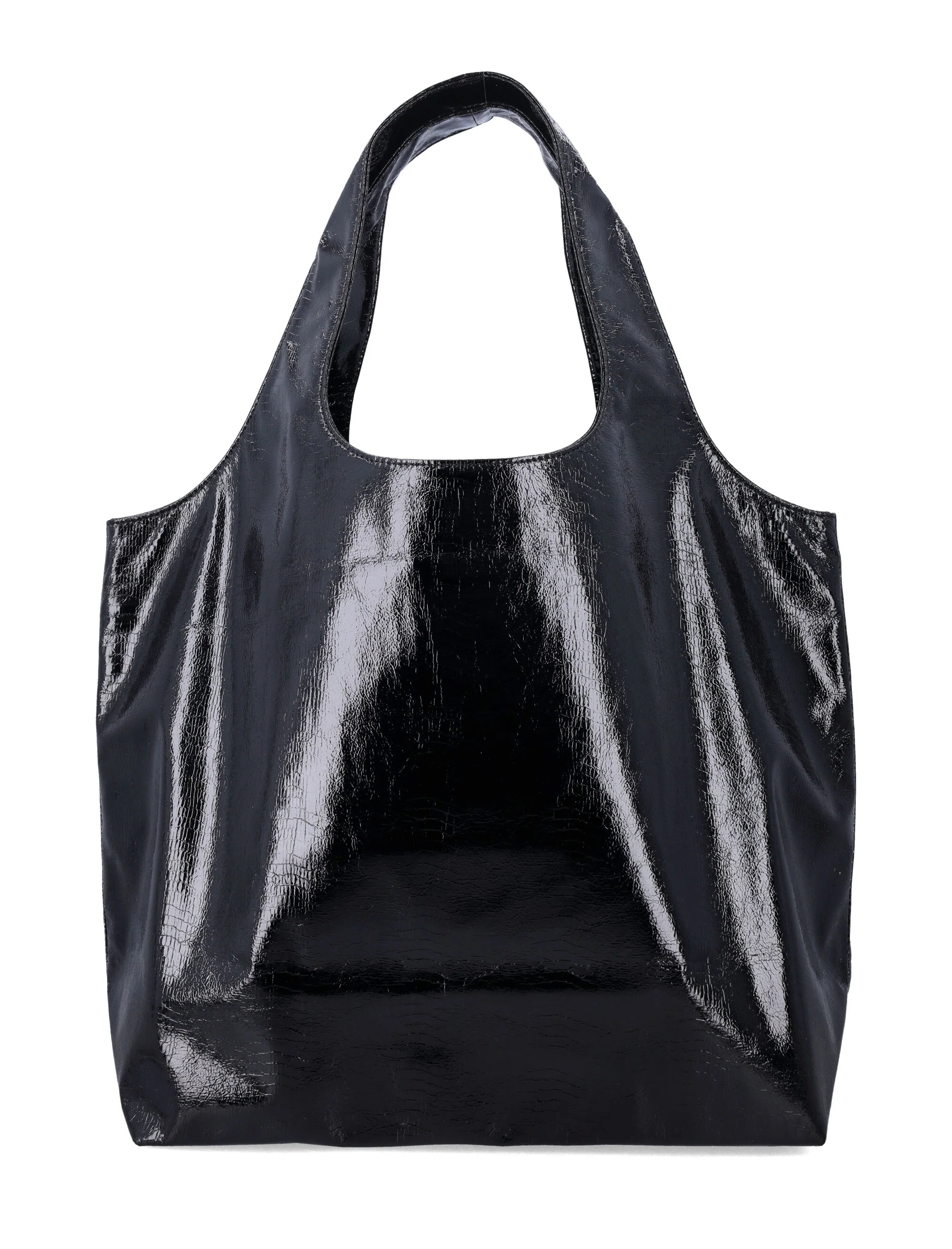Bolsa Tote A.P.C. Ninon Preto Poliuretano