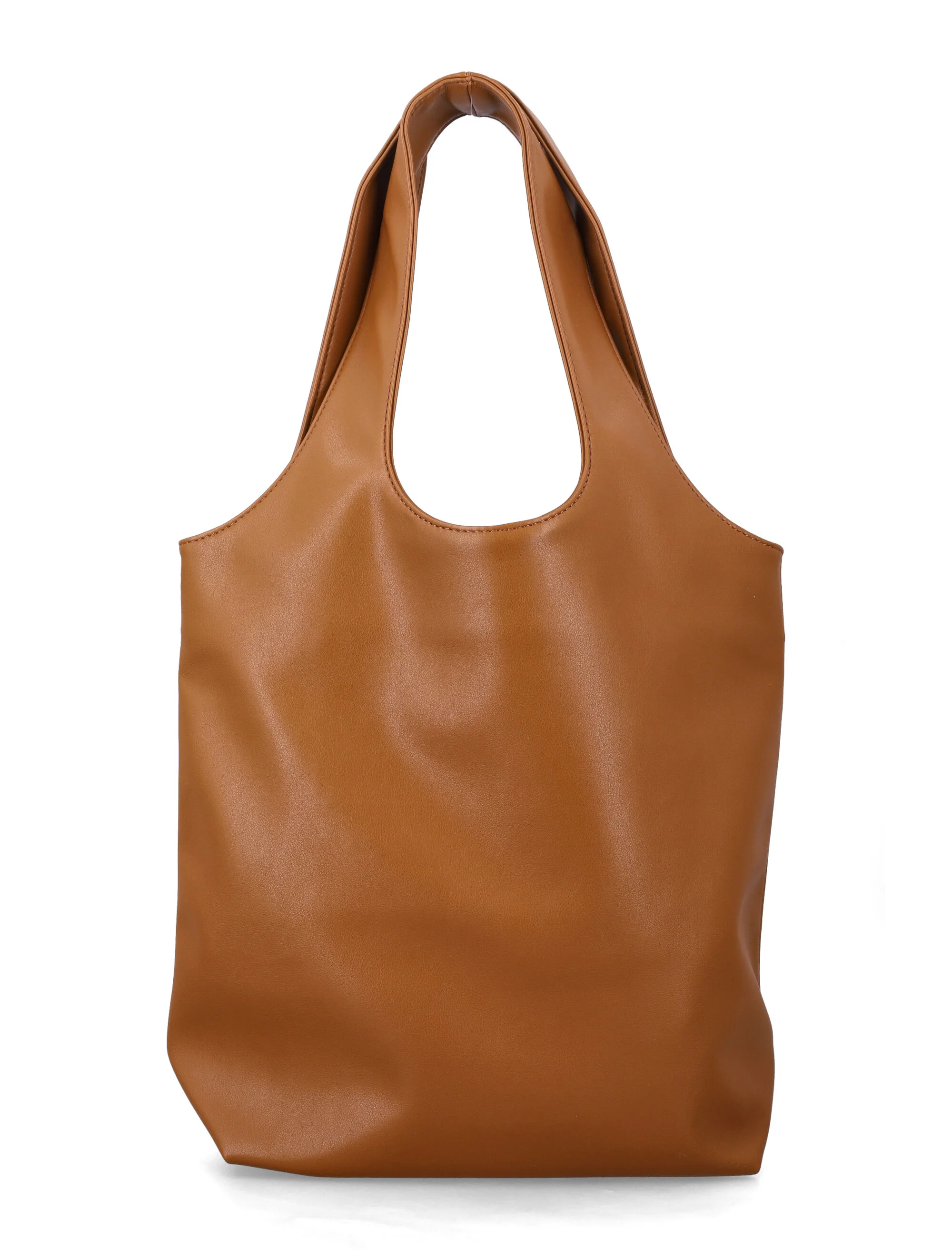 A.P.C. Ninon bolsa de ombro pequena preta em couro sintético Camel Poliuretano