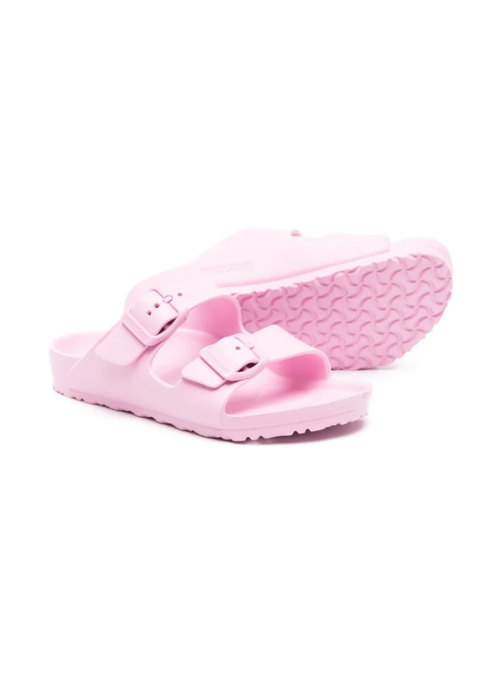Sandalha Plana Birkenstock Kids Arizona em Rosa Eva