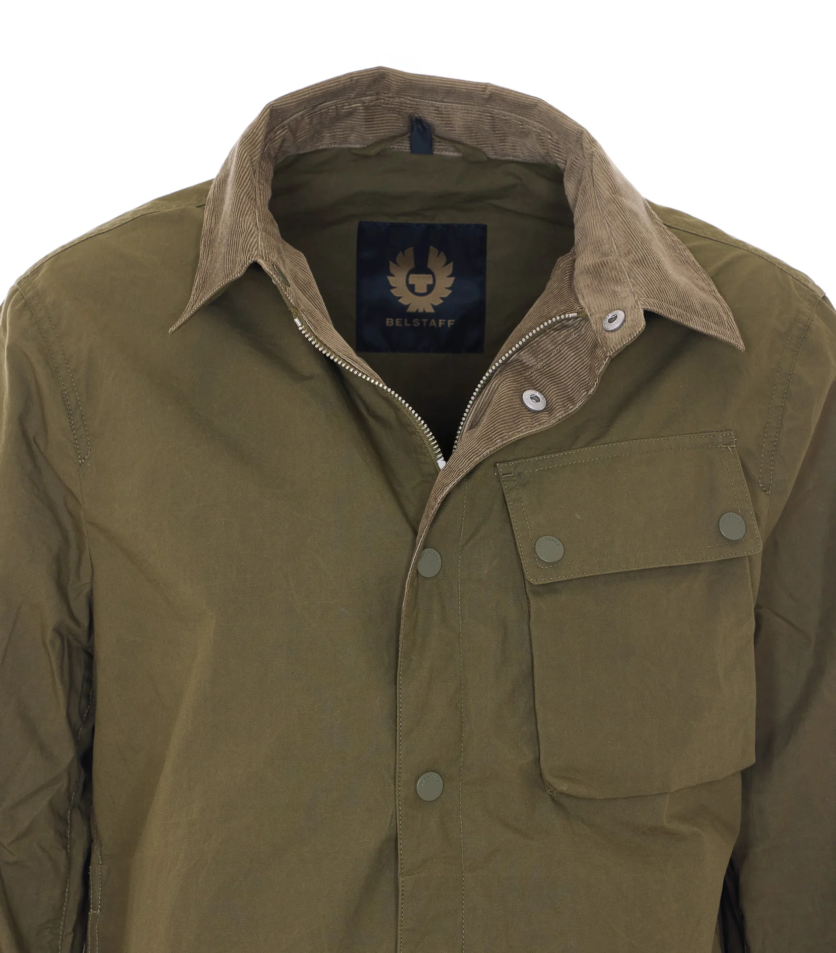 Jaquetas Belstaff Verde Algodão