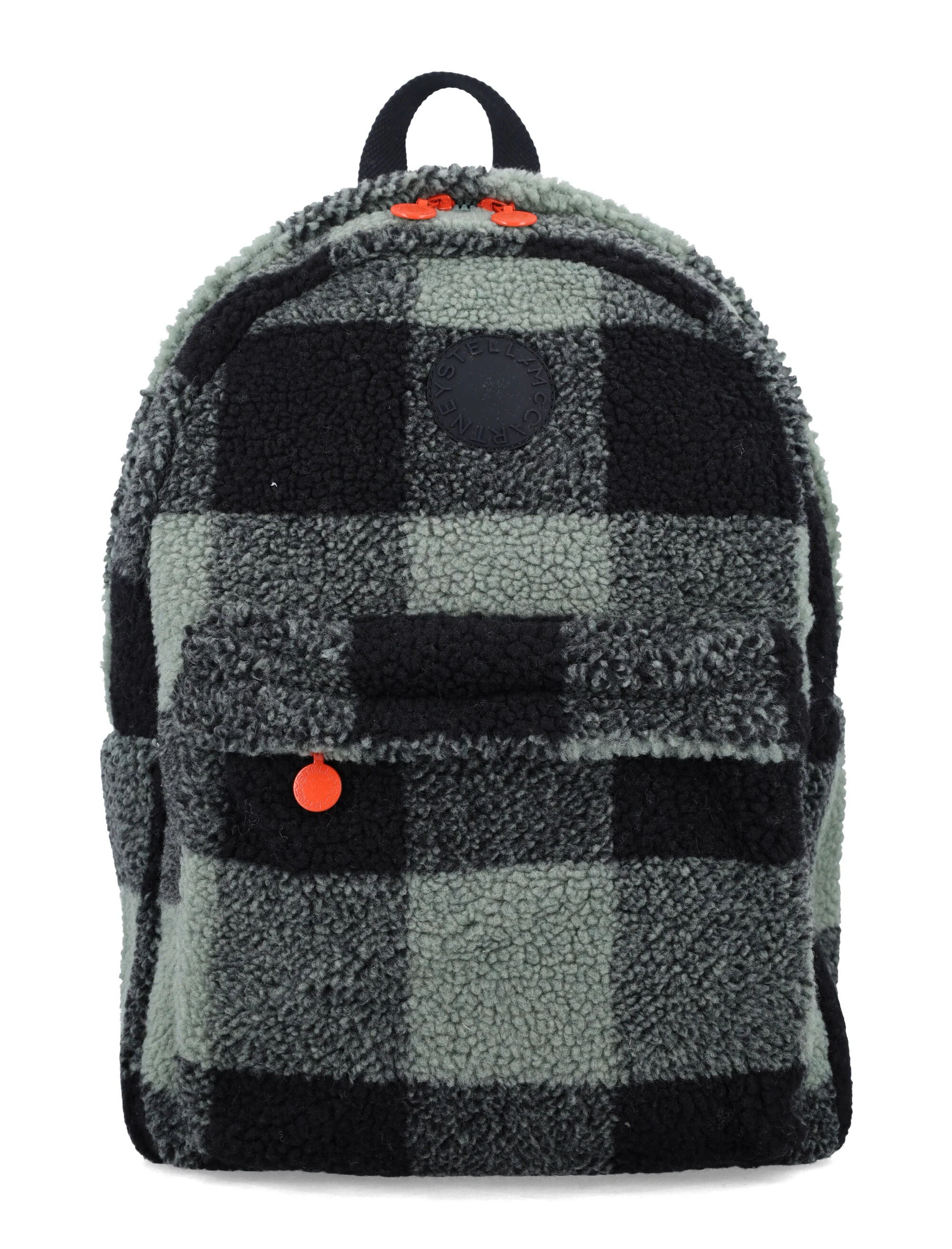 Mochila de pelo sintético Stella McCartney Kids Preto Poliéster