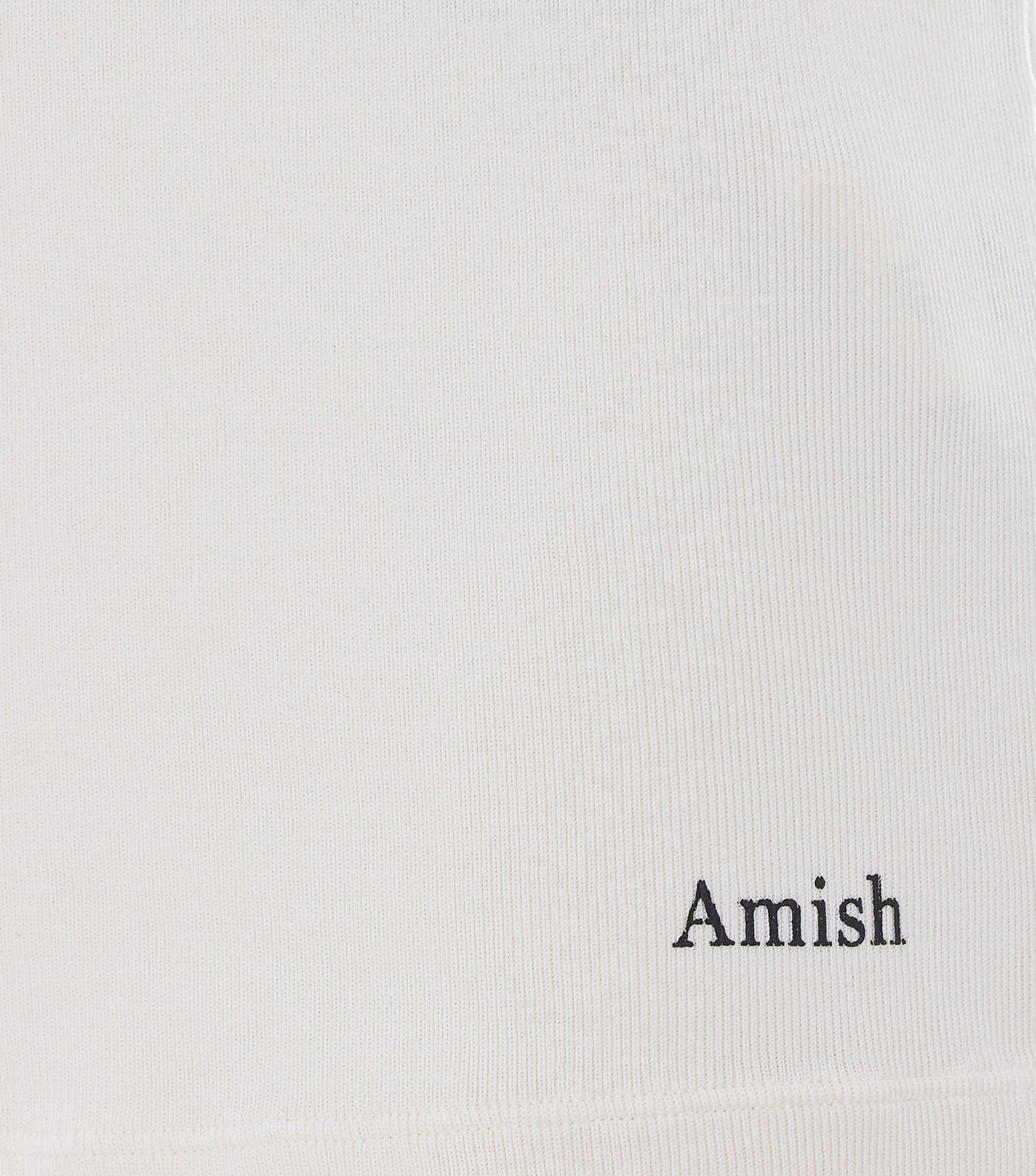 Camisetas e Polos Amish de Algodão Branco