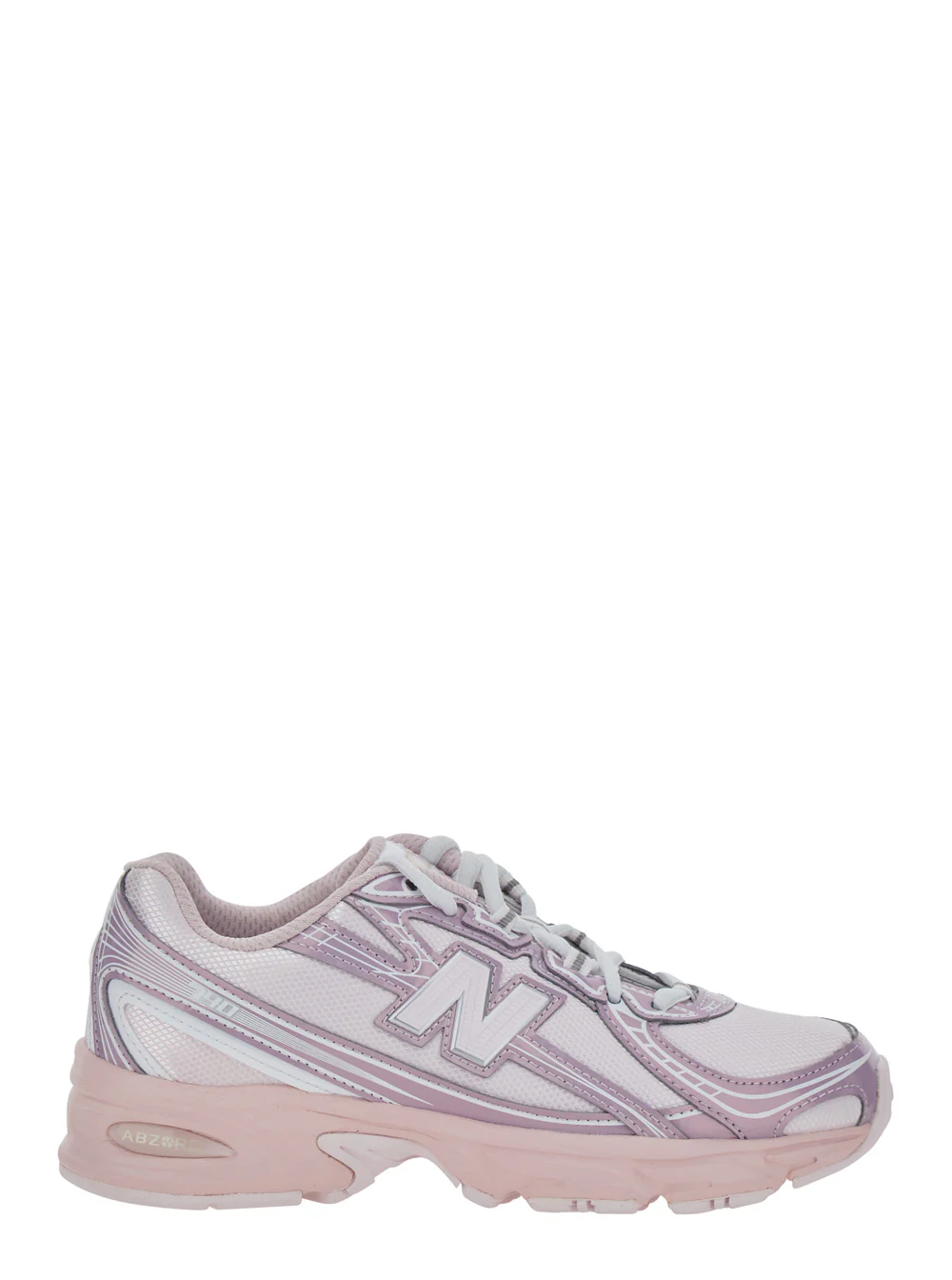 Sapatilhas Rosa New Balance para Crianças 740 com Detalhes em Contraste Sintético para Meninas