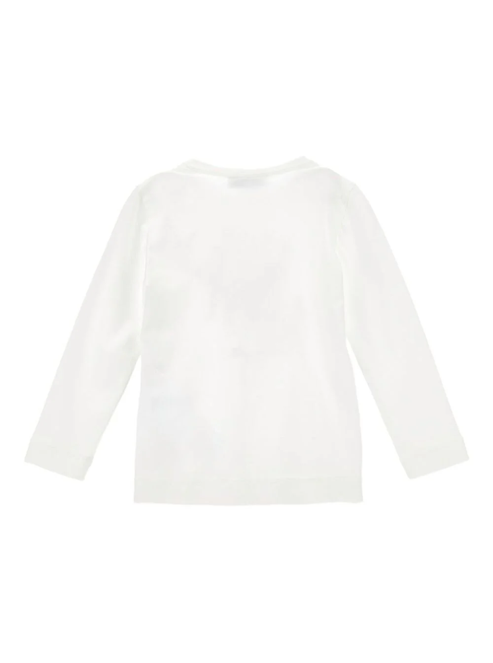 Camiseta Monnalisa Kids St.lovers Jersey Algodão Elástico Branco Camisetas e Camisolas de Polo