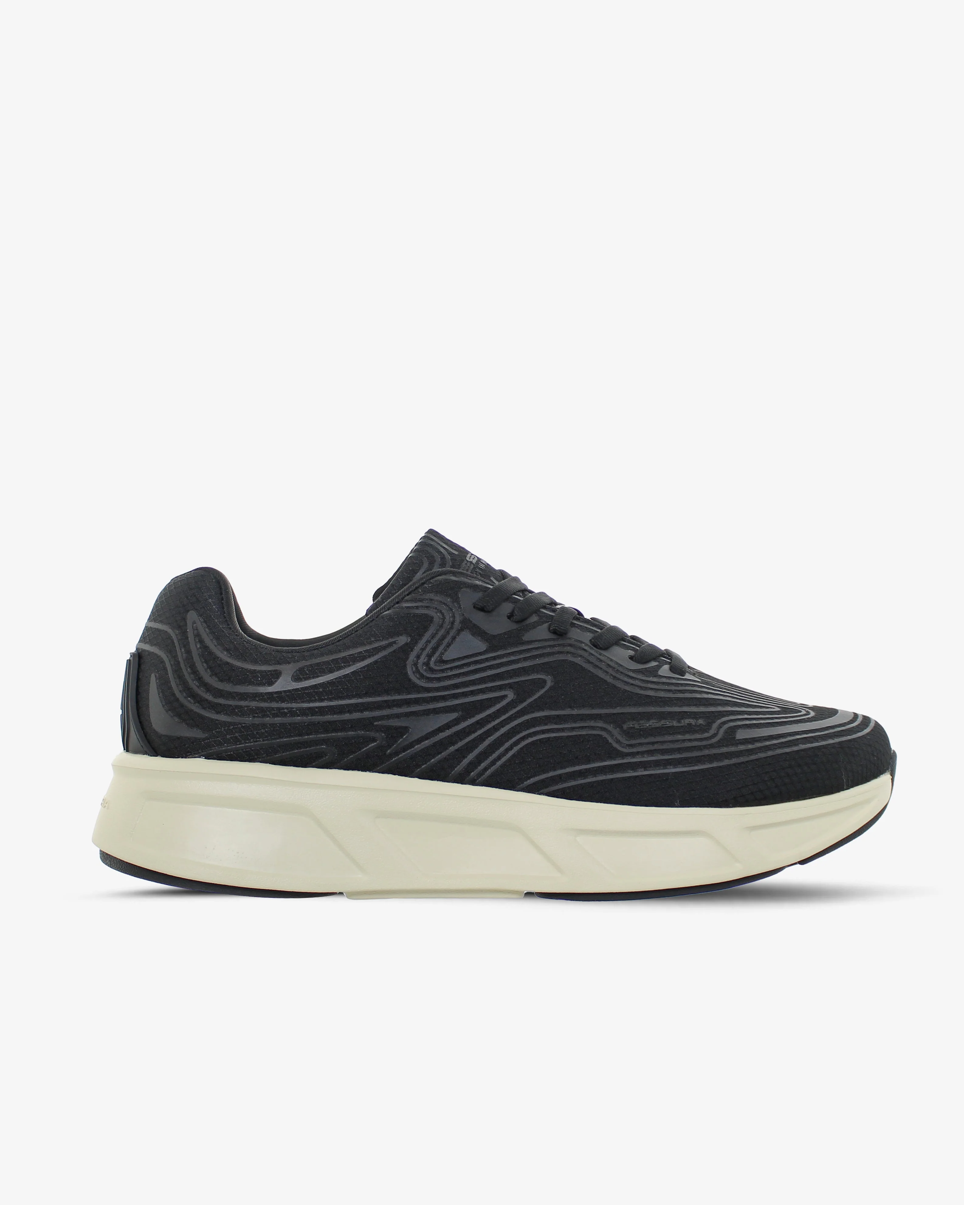 Fessura Italia Walk #01 - R 01 Tênis de Corrida Preto