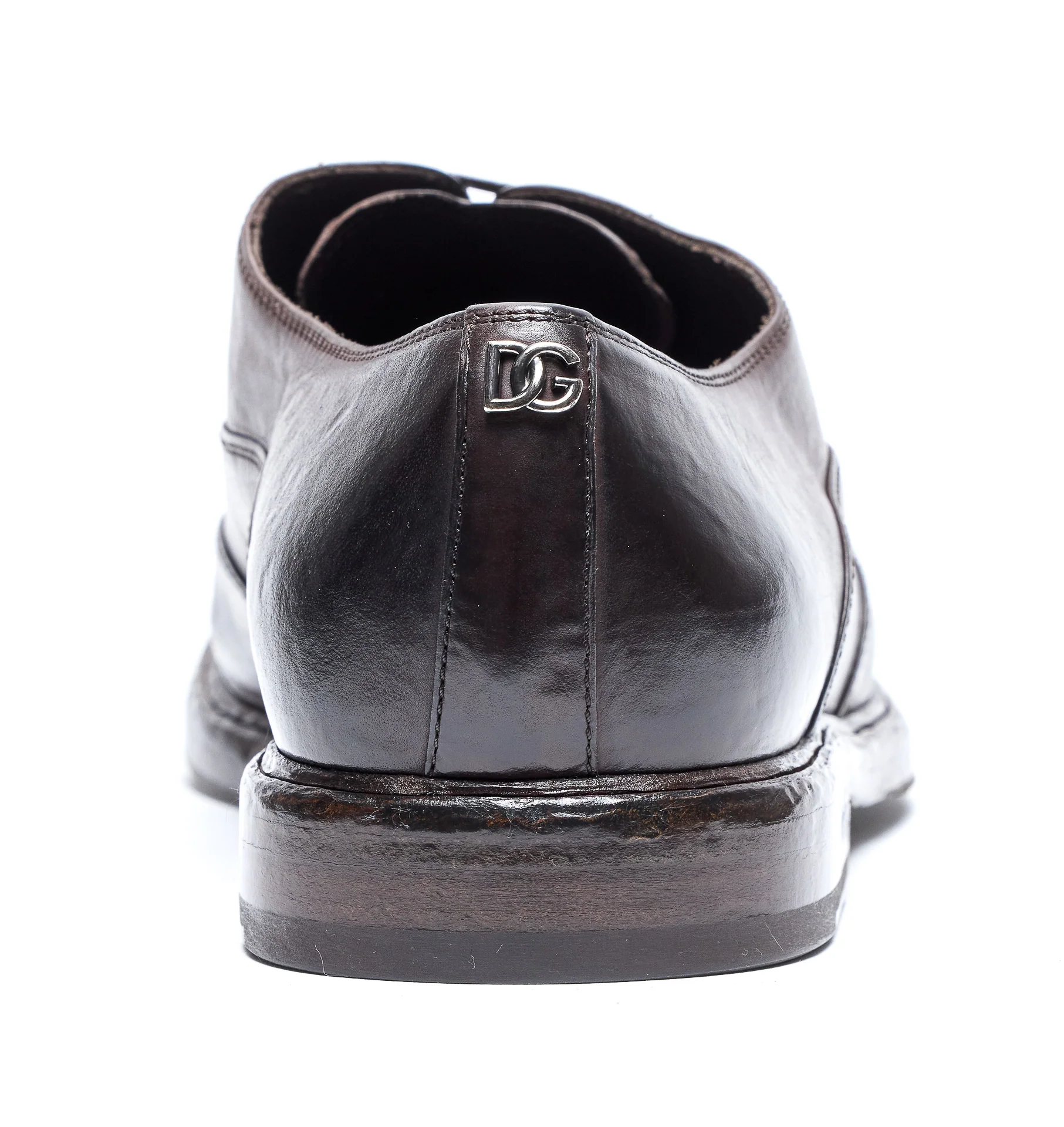 Sapatos planos Dolce & Gabbana Marrom Couro Sapatos planos Dolce & Gabbana Marrom Couro