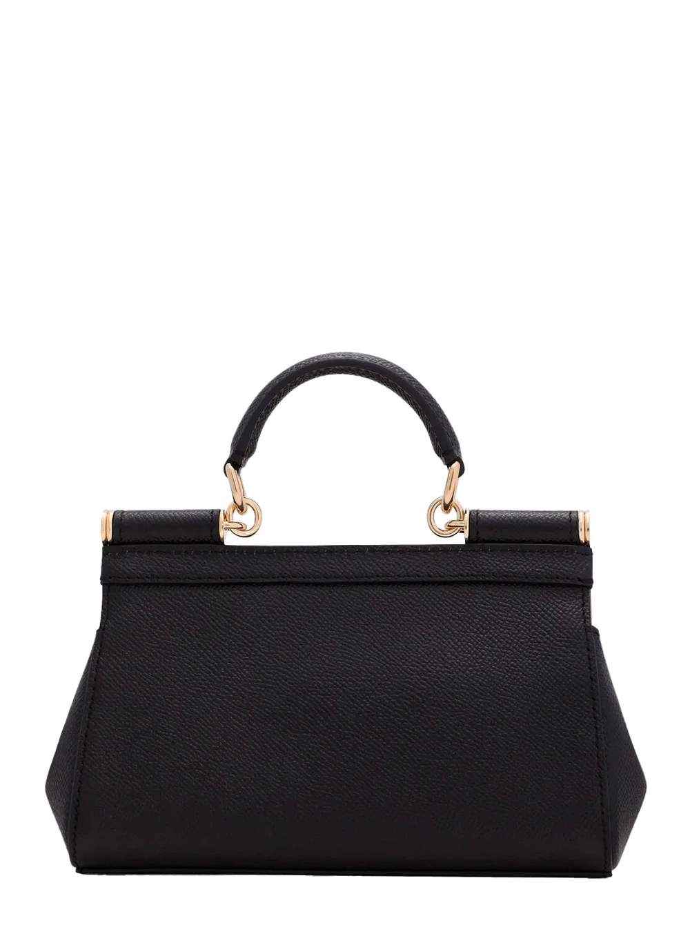 Bolsas de Mão Pequenas Pretas Dolce & Gabbana Sicília Bolsas de Mão Pequenas Pretas Dolce & Gabbana Sicília