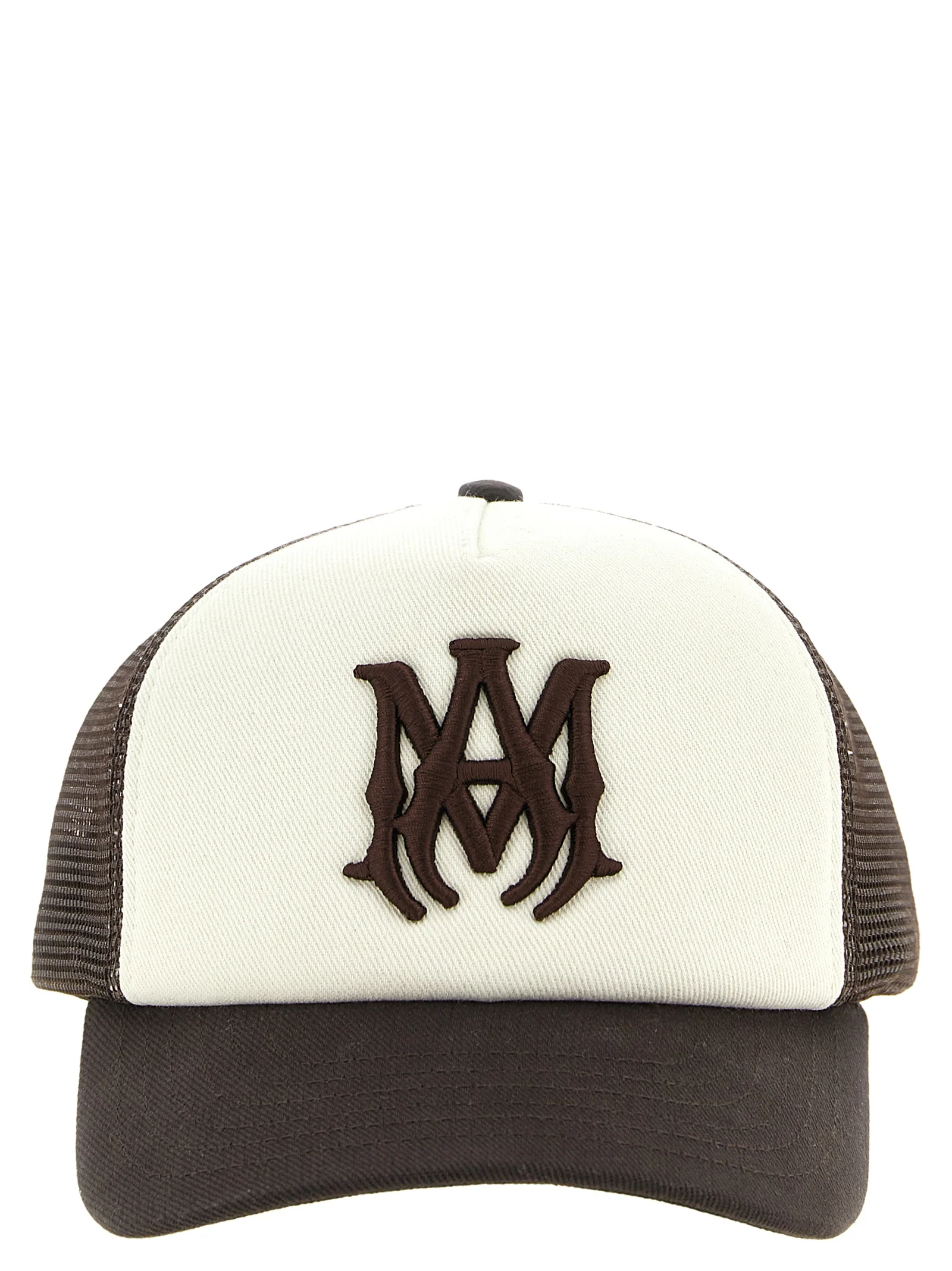 Boné Amiri MA Foam Trucker Marrom Chapéu de Algodão