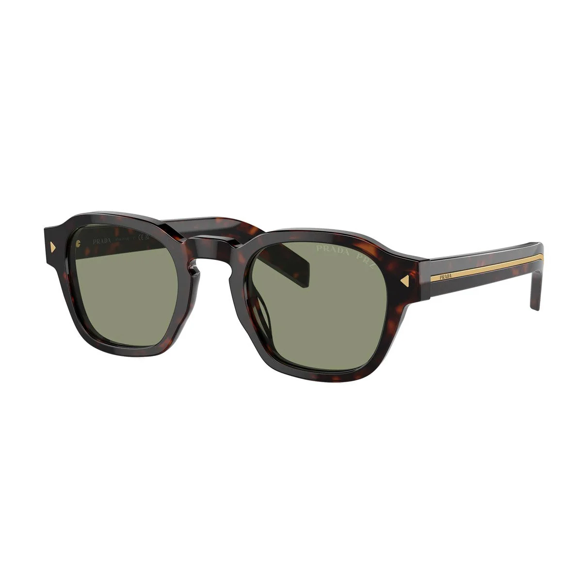 Óculos de Sol Prada Pr A16s Marrom Acetato