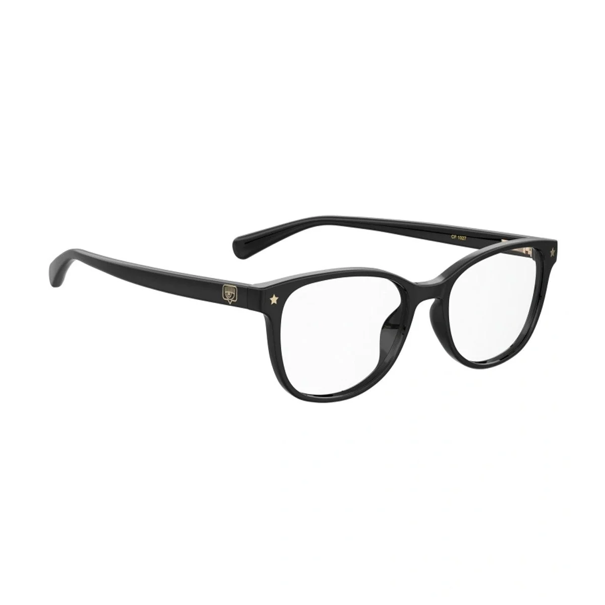 Óculos de Grau em Acelato Preto Chiara Ferragni Cf 1027