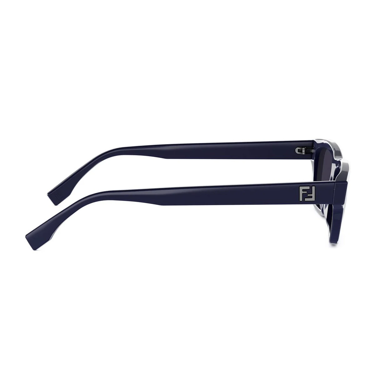 Óculos de Sol Fendi Ff Squared Azul Acetato Óculos de Sol Fendi Ff Squared Azul Acetato